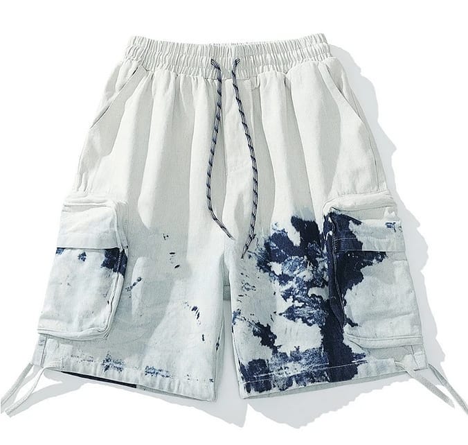 Aelfric Eden Plaid Panel Chain Jorts - 7