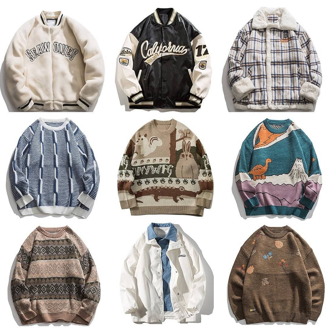 Aelfric Eden Retro 90s Cable Knit Sweater - 5