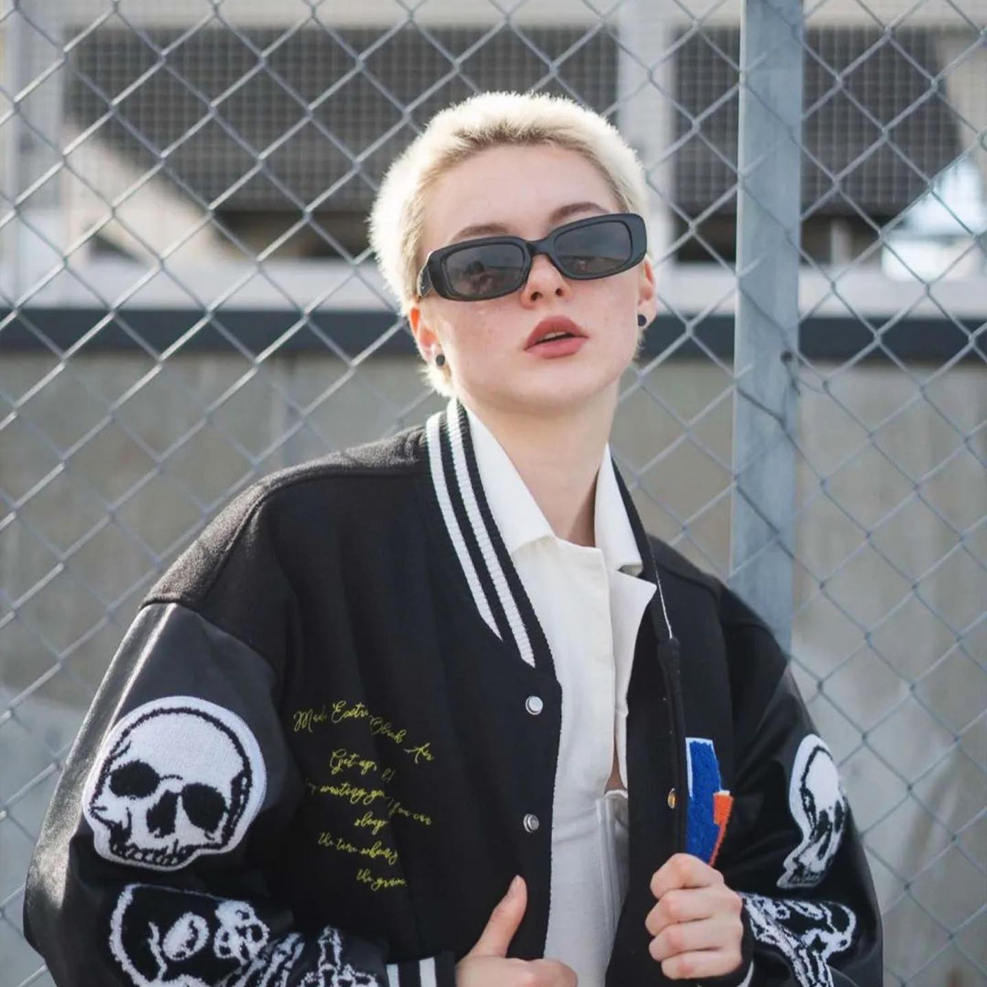 Vintage Square Frame Sunglasses - 9