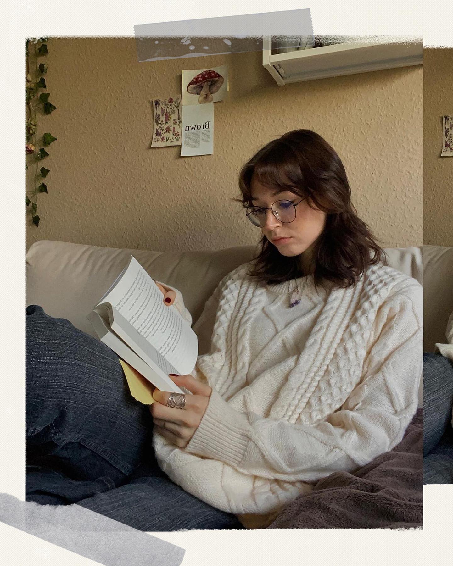 Aelfric Eden Retro 90s Cable Knit Sweater - 6