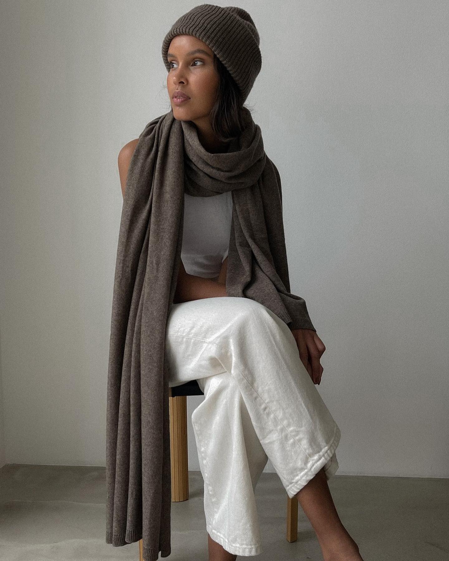 Bella Trousers, cream - 8