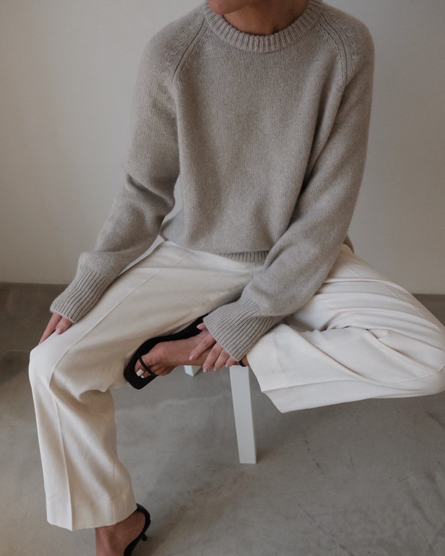 Bella Trousers, cream - 10