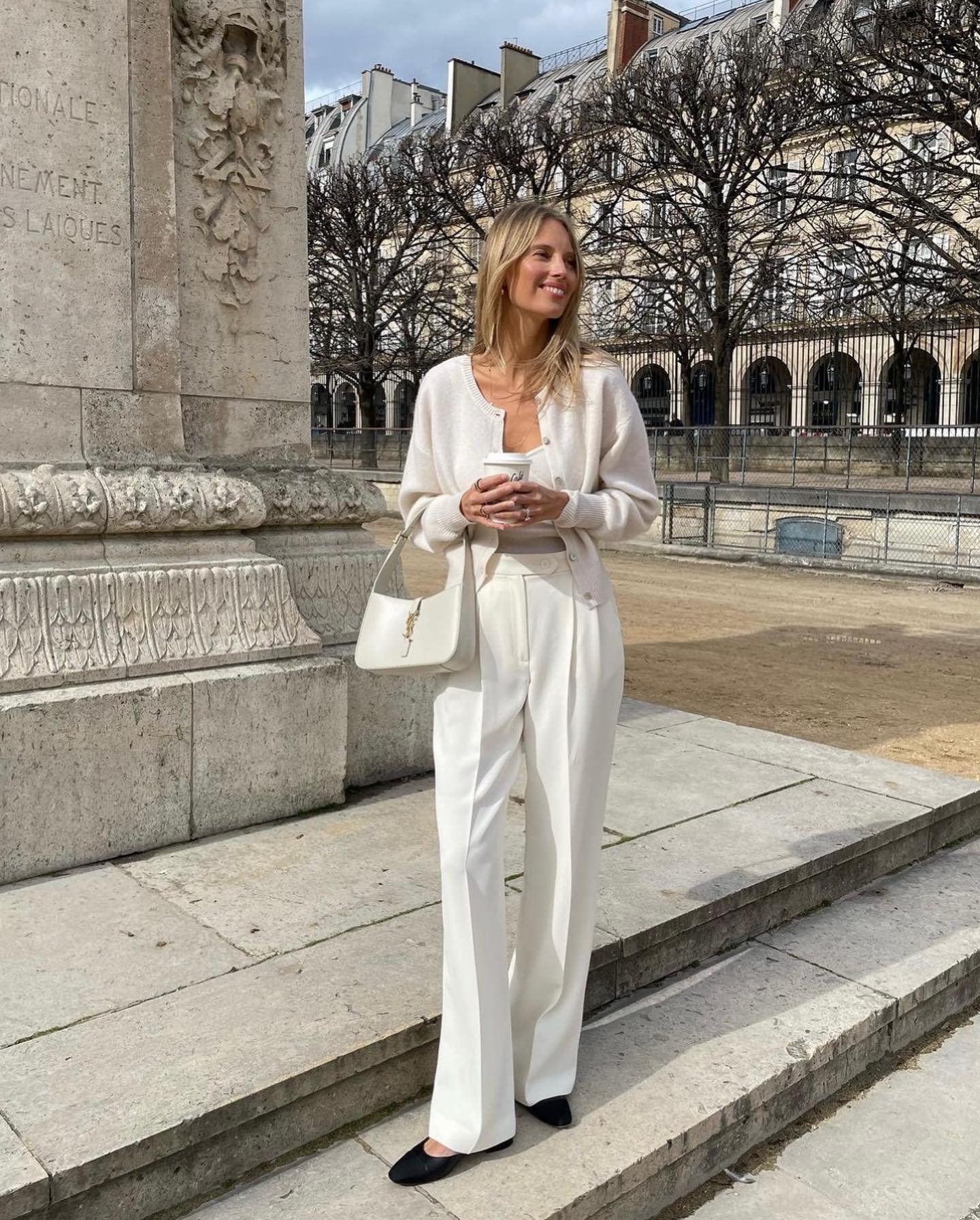 Amel Tailored Trousers, vanilla - 10