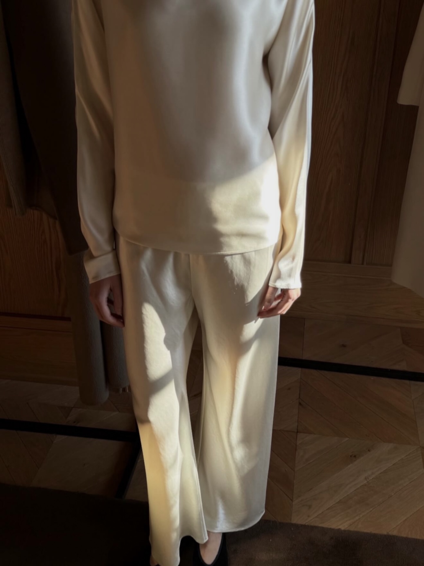 Bella Trousers, cream - 7