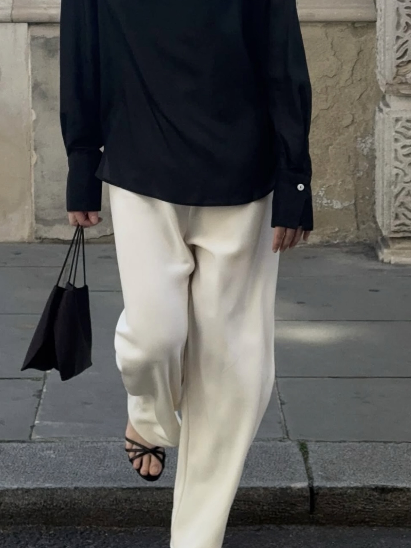 Amel Tailored Trousers, vanilla - 8