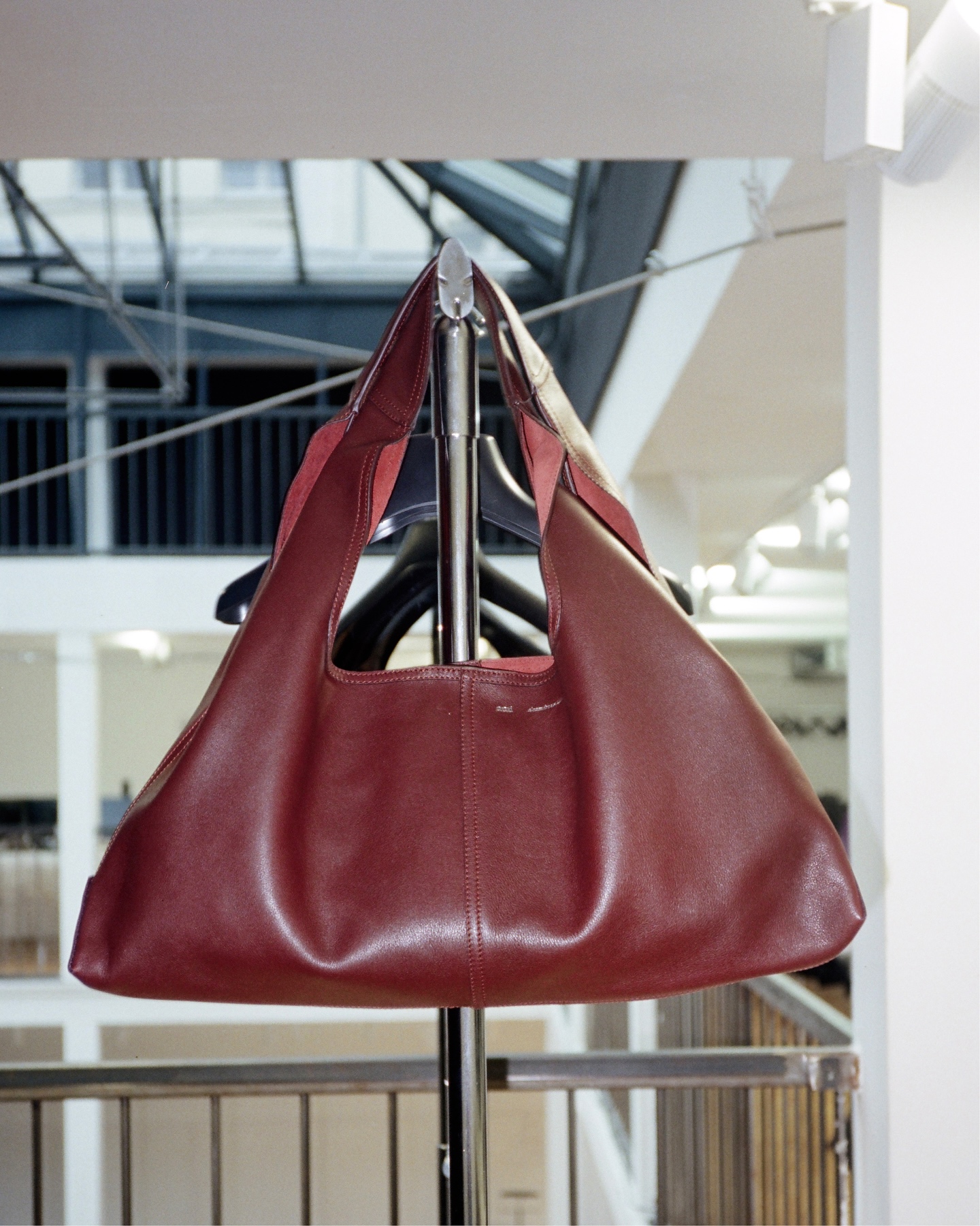 Black Soft Leather Etienne Crossbody Bag - 8