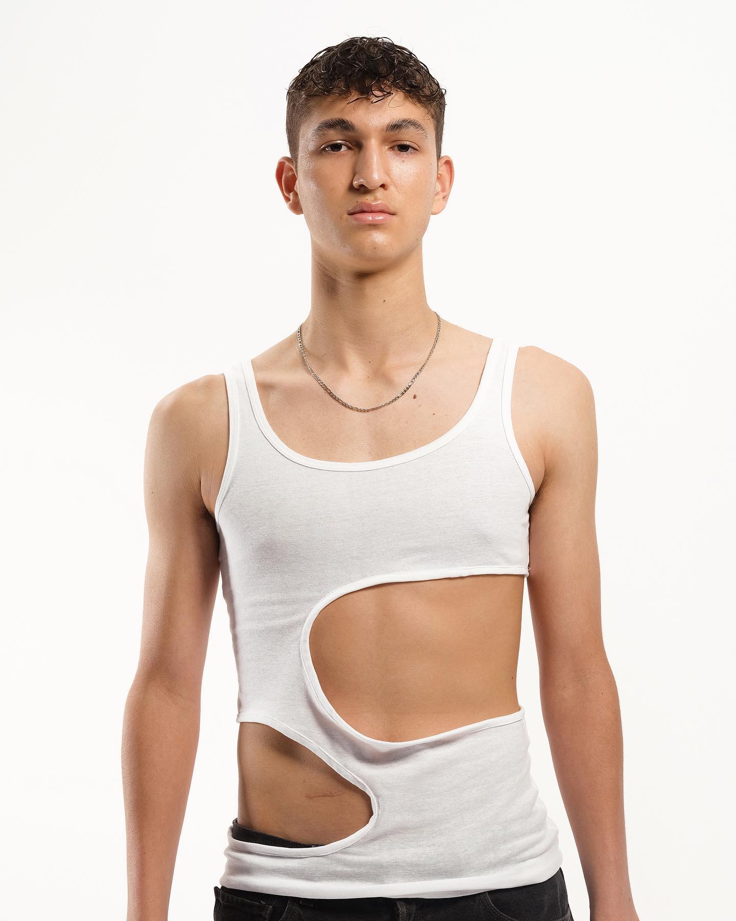 Ruched Paracord Square Neck Tank - 10