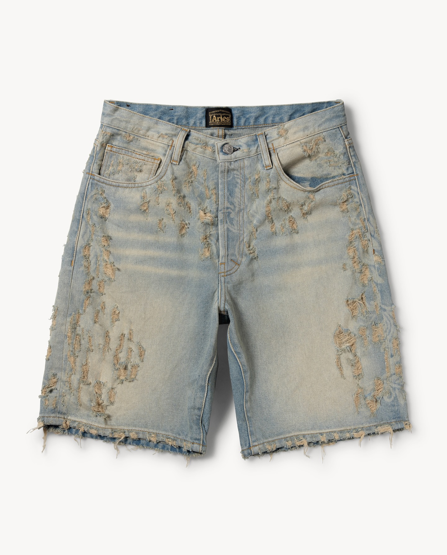 Destroyed Lace Shorts - 6