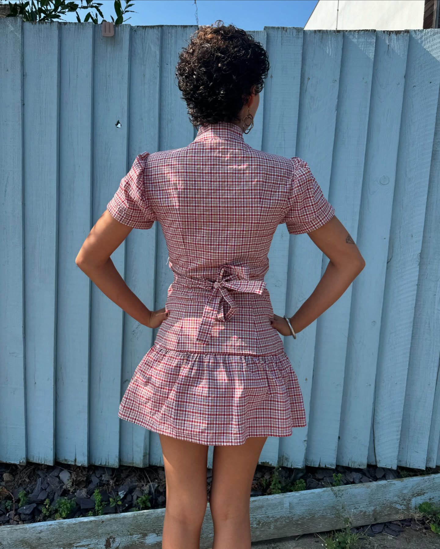 The Nelly Dress - Picnic Check - 7