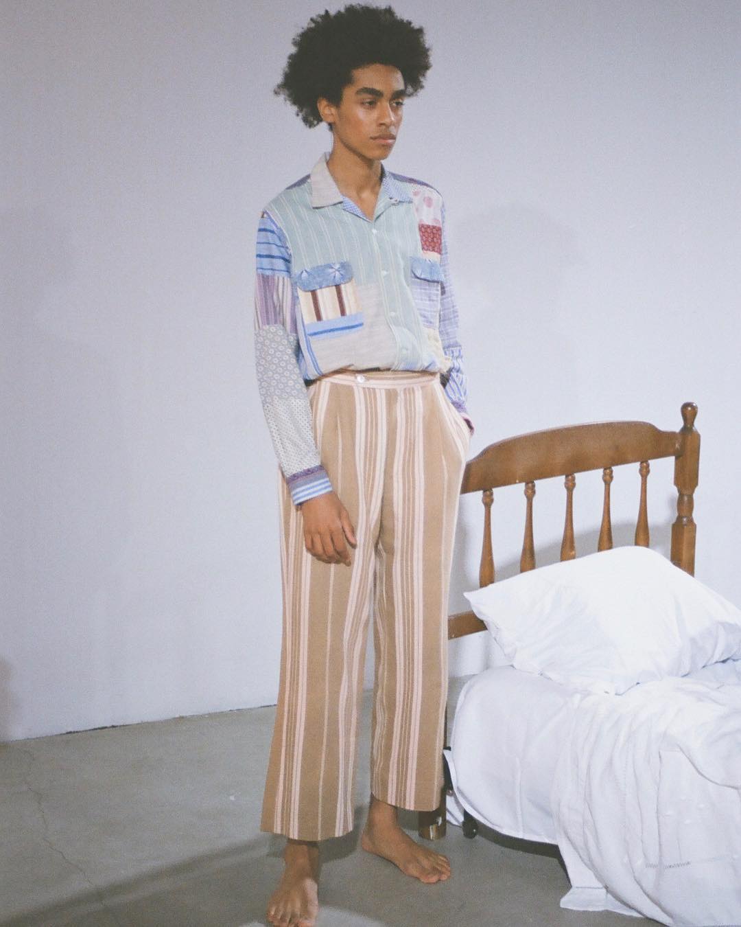 Awning Stripe Trousers - 7