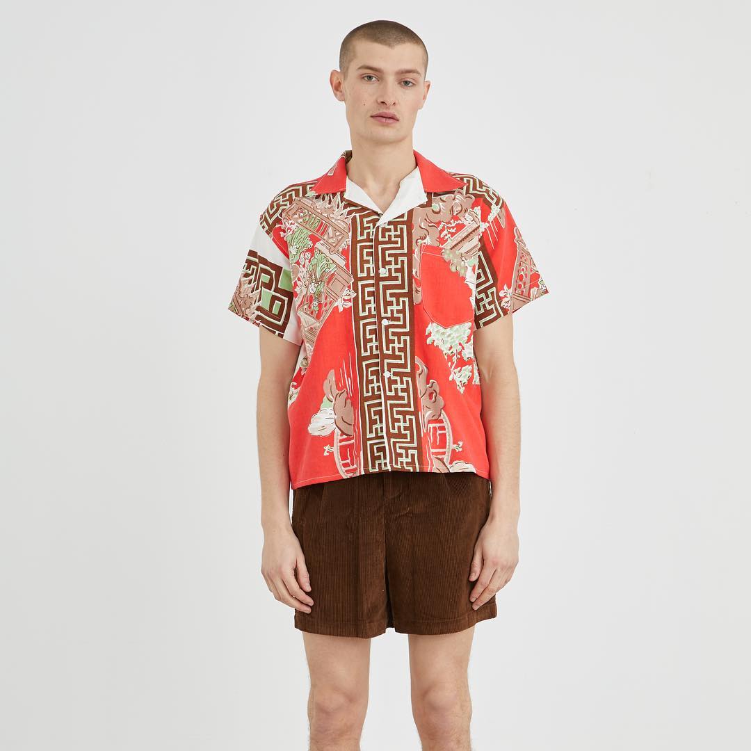 Paisley Frame Short Sleeve Shirt - 5