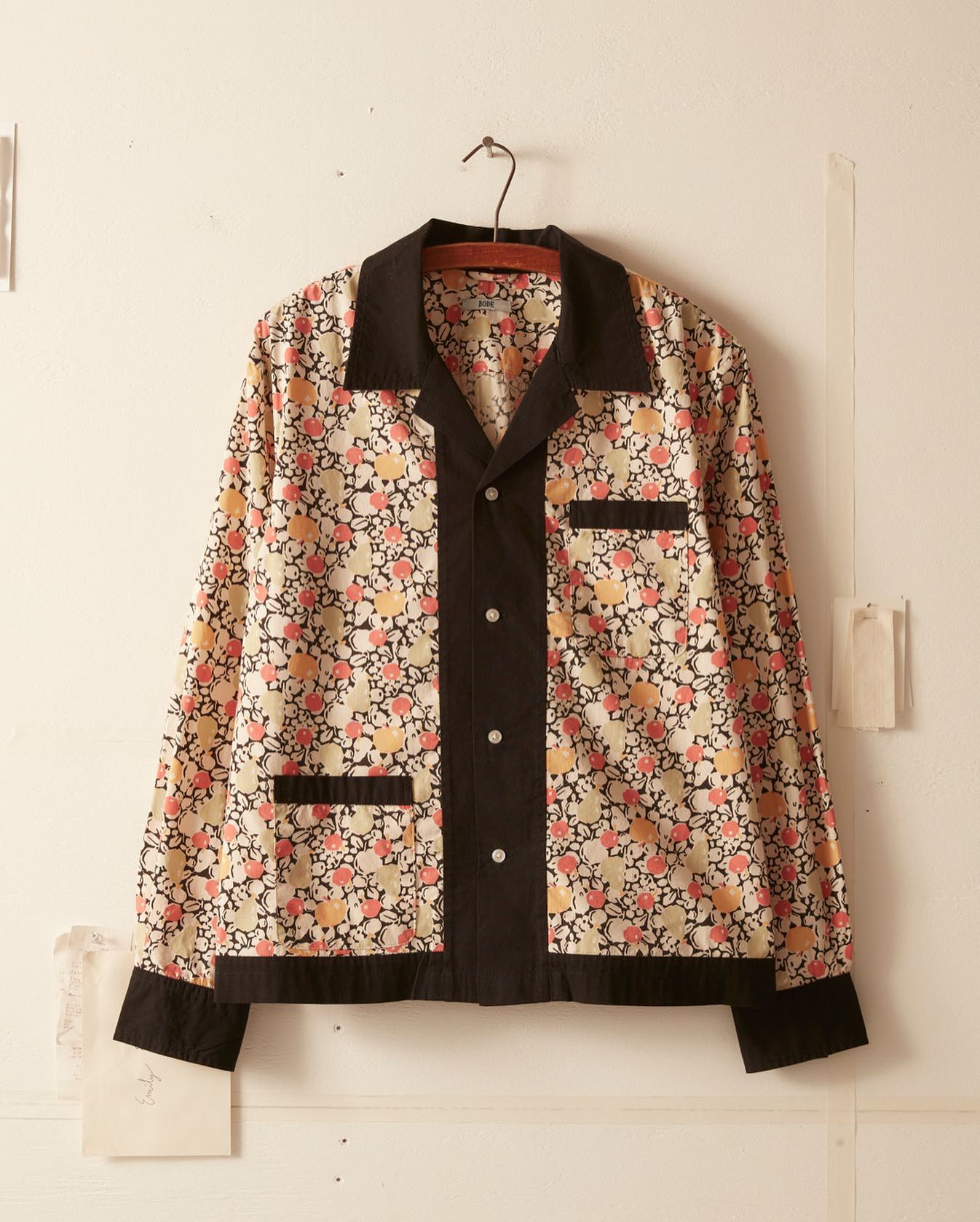 Striped Fruit Bowl Long Sleeve Shirt - 6