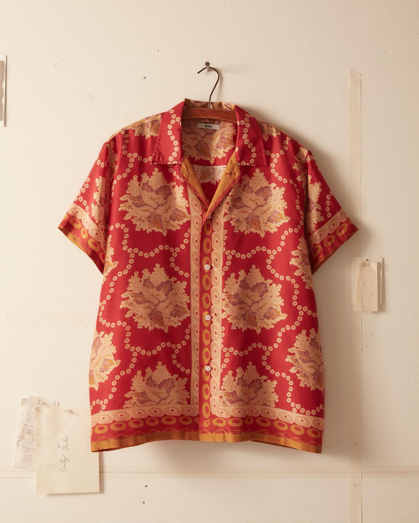 Paisley Frame Short Sleeve Shirt - 7