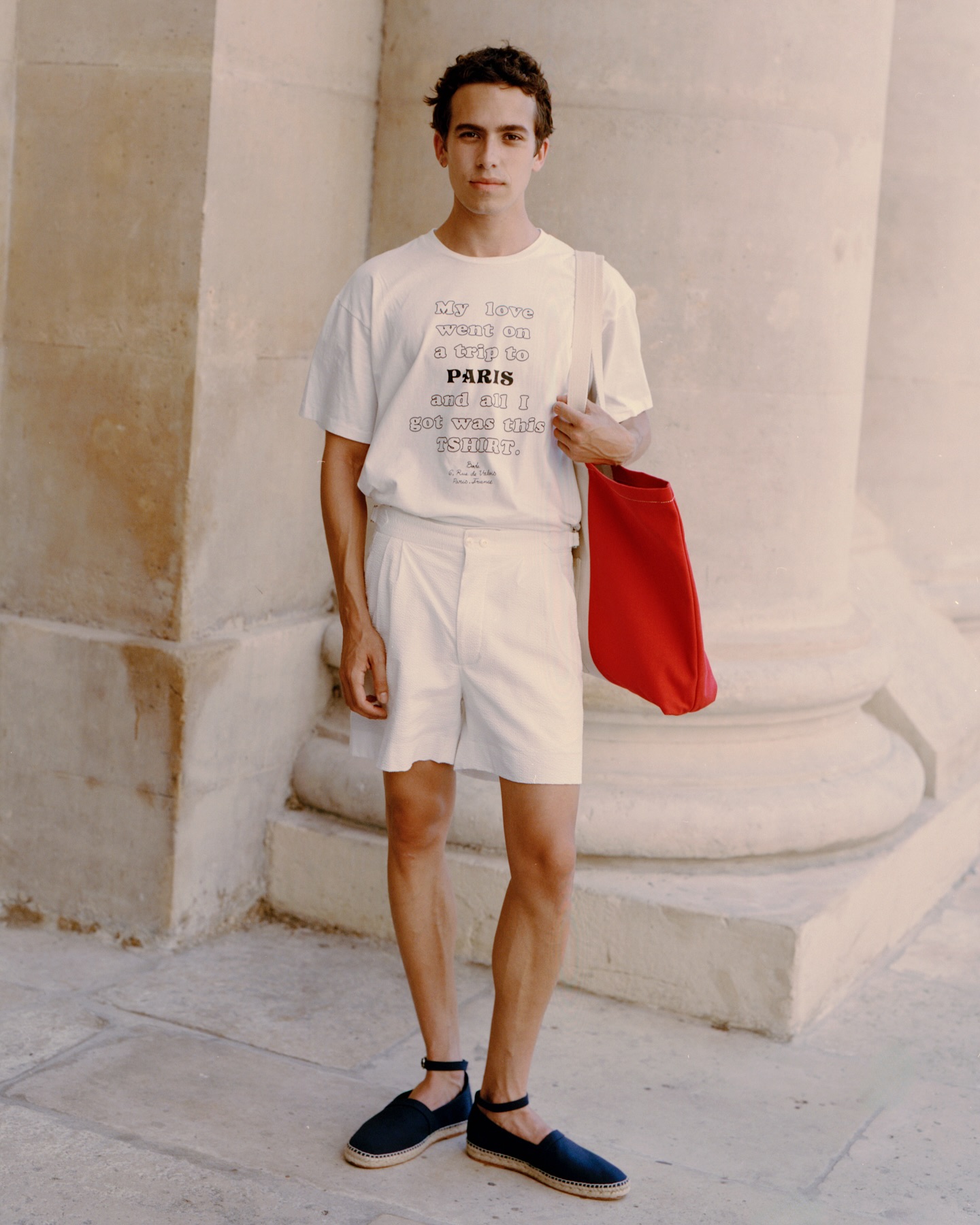 Seersucker Double-Button Shorts - 8