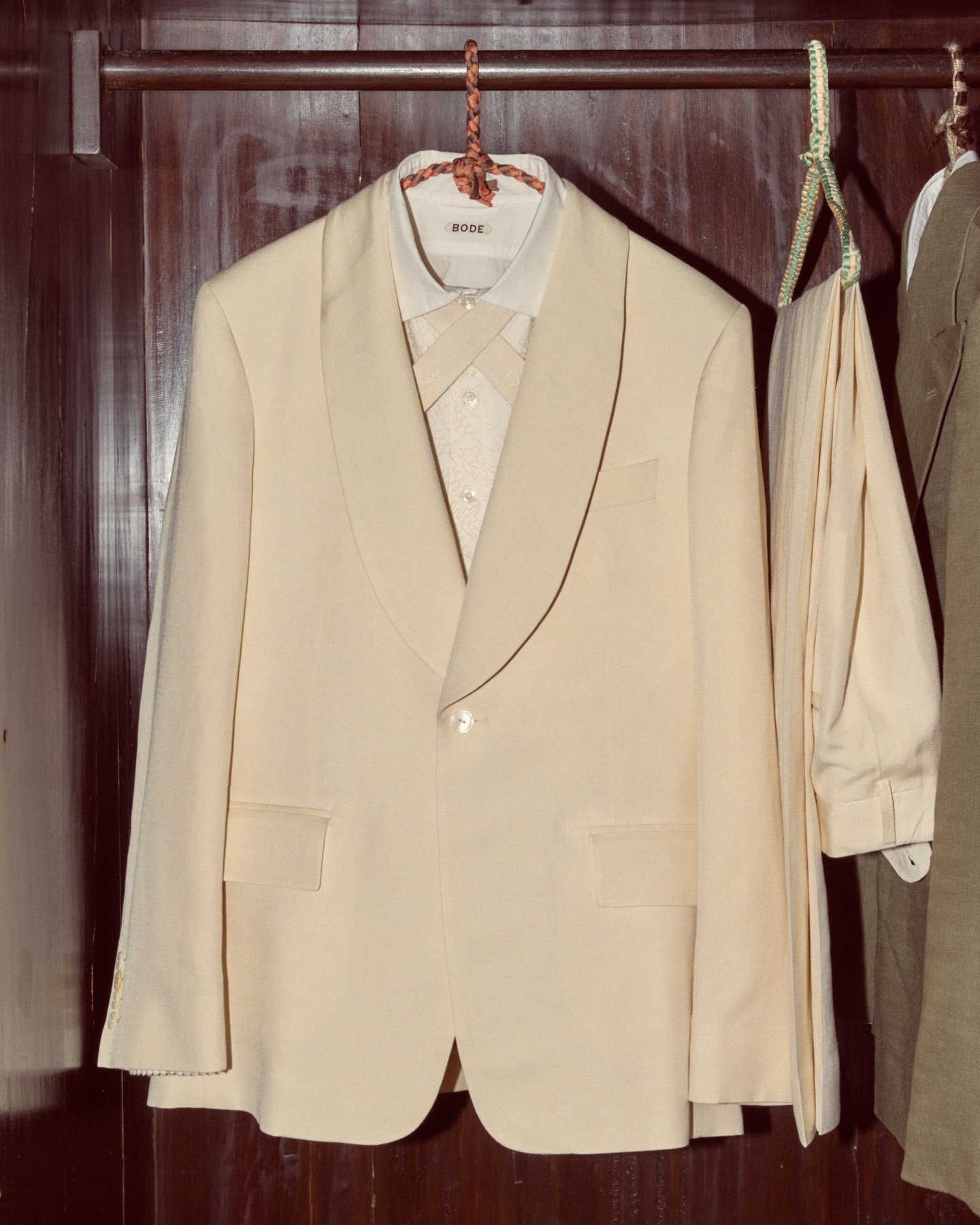 Slub Weave Tuxedo Jacket - 7