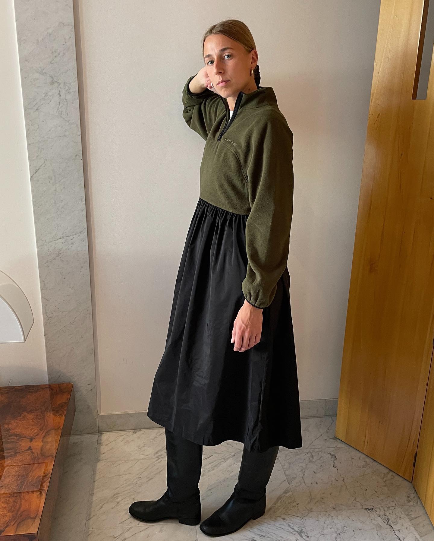 Tie Skirt, Chocolate - 8