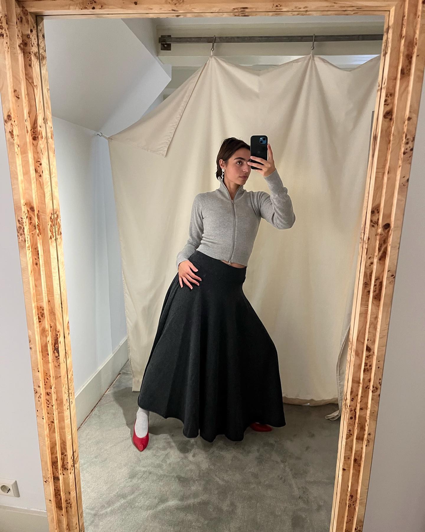Tie Skirt, Chocolate - 10