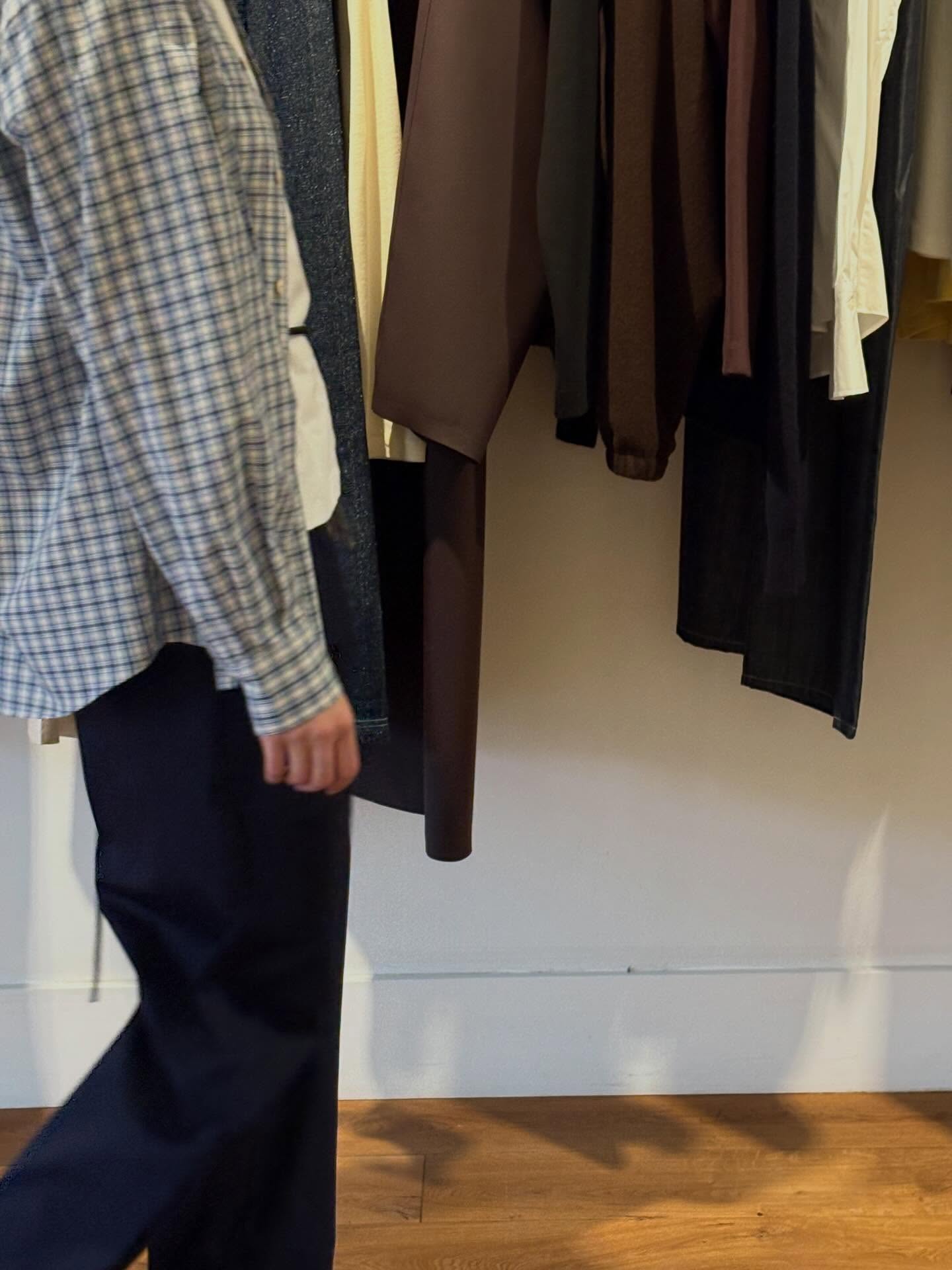 Claude Pants, Blue Check - 4