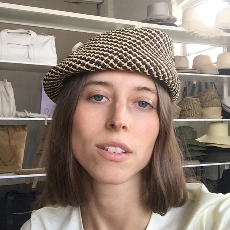 Aries Hat in Tan Toquilla Straw - 9