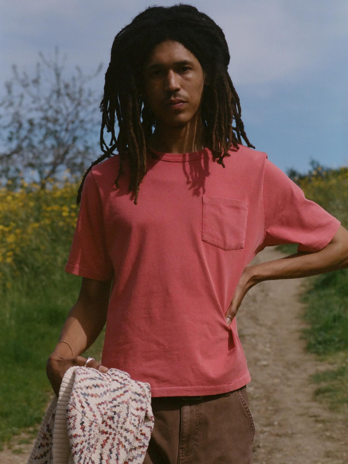 Garment Dye Tee - Dusk - 3
