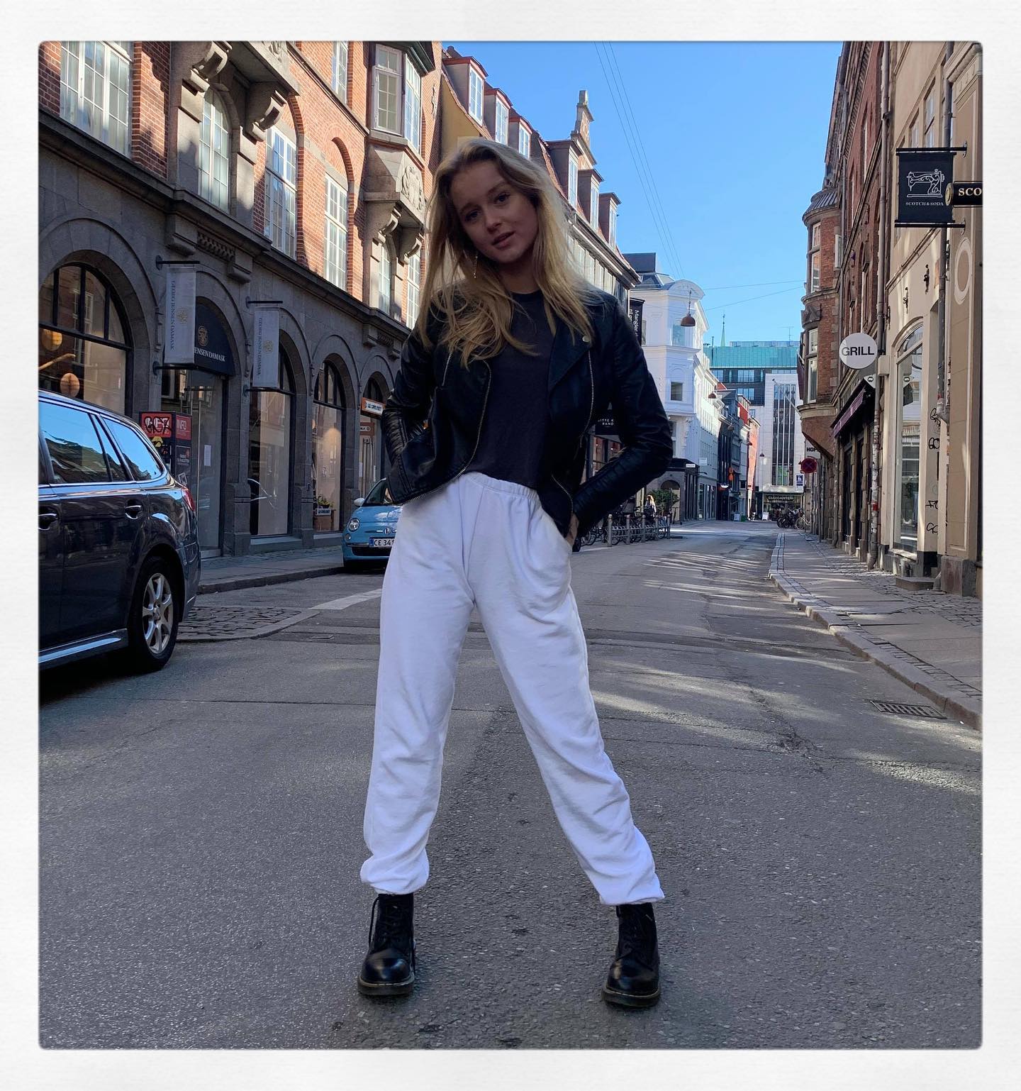 Signe linen pants - white - 6