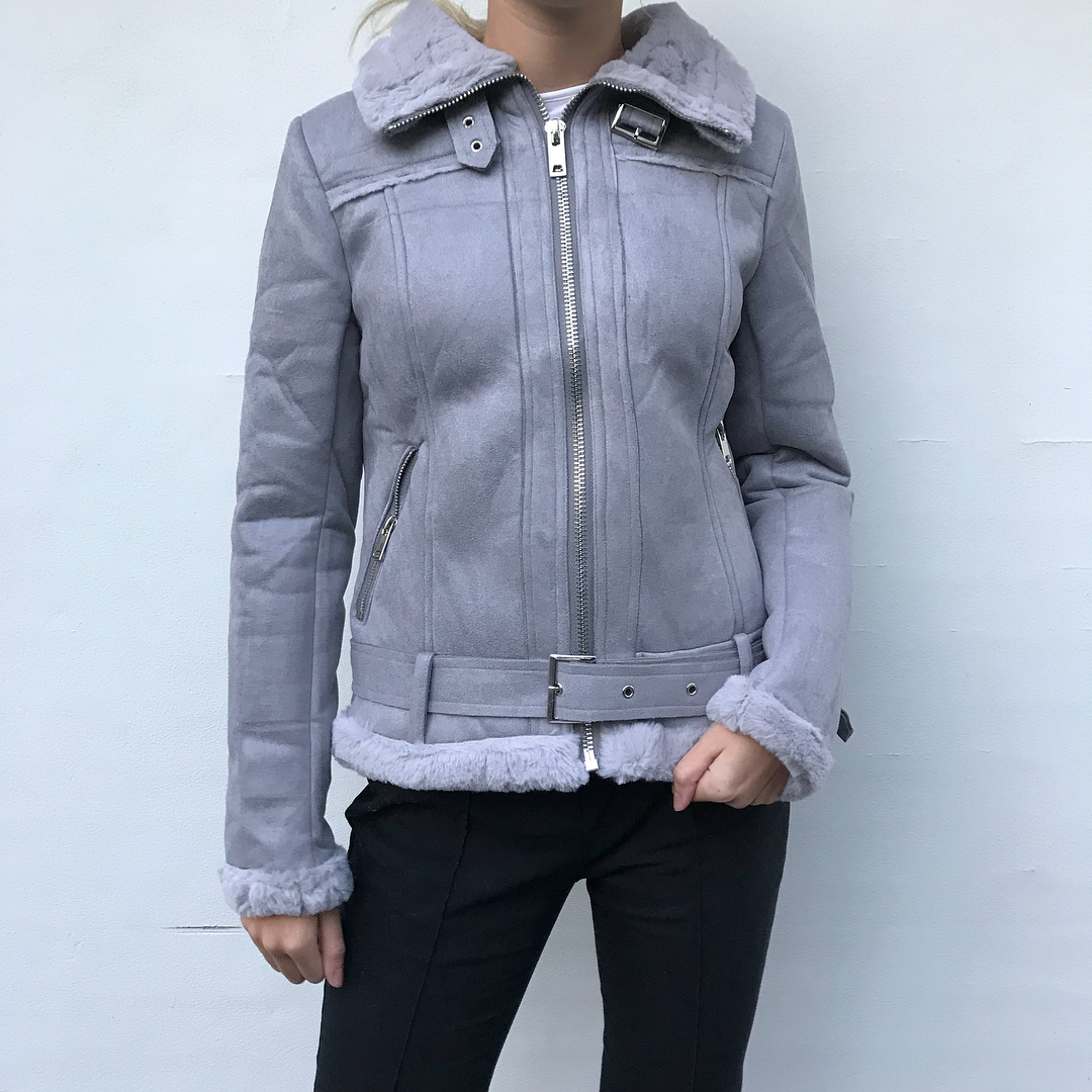 Kienna low-waisted suit pants - Grey - 11