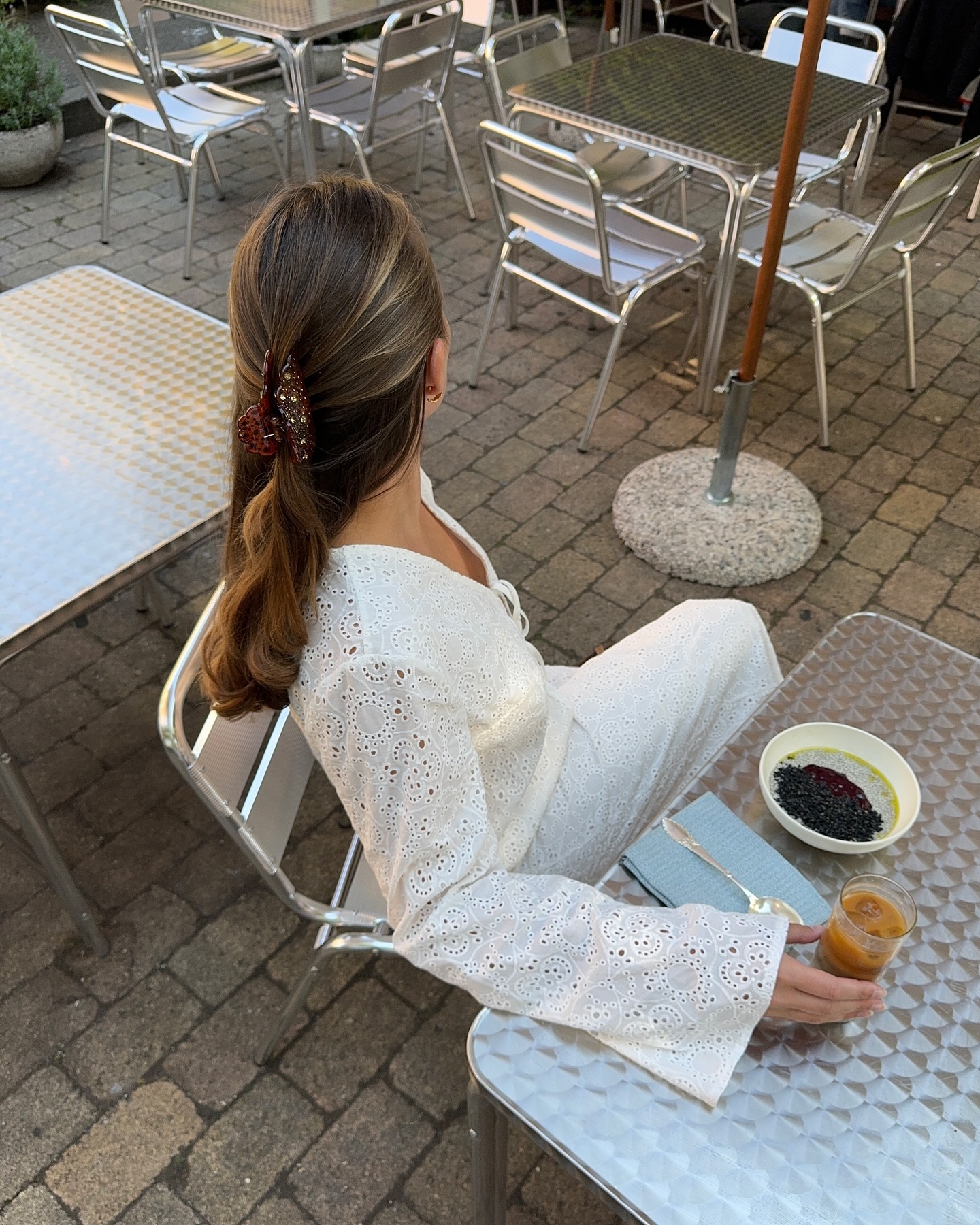 Maddy blouse - White lace - 6
