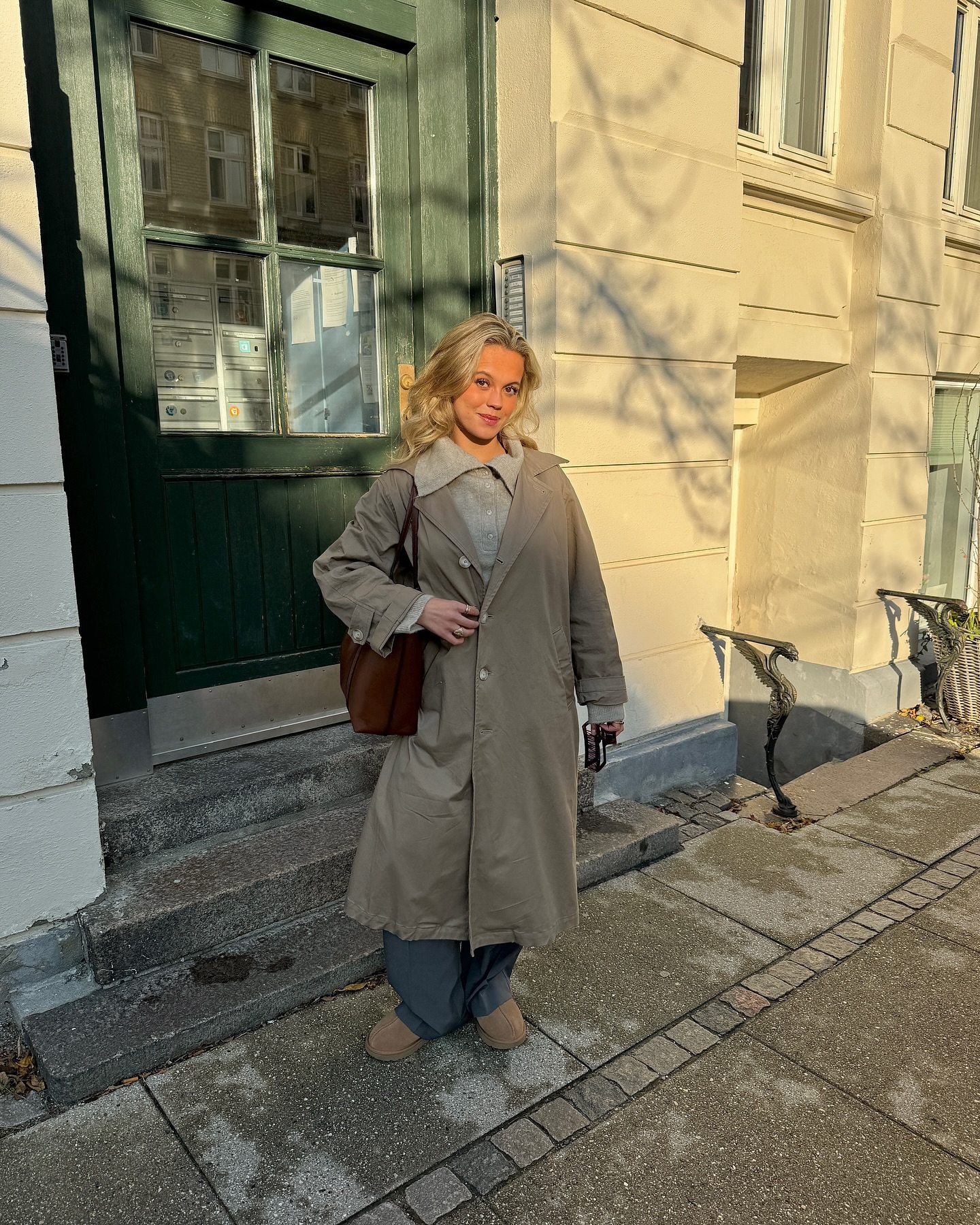 Nyra trenchcoat - Beige - 7