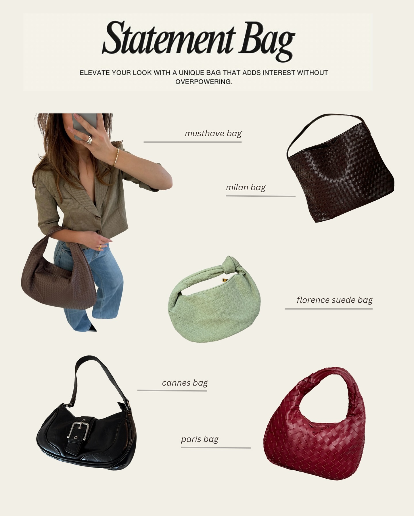 Vitoria woven shoulder bag - Black - 10