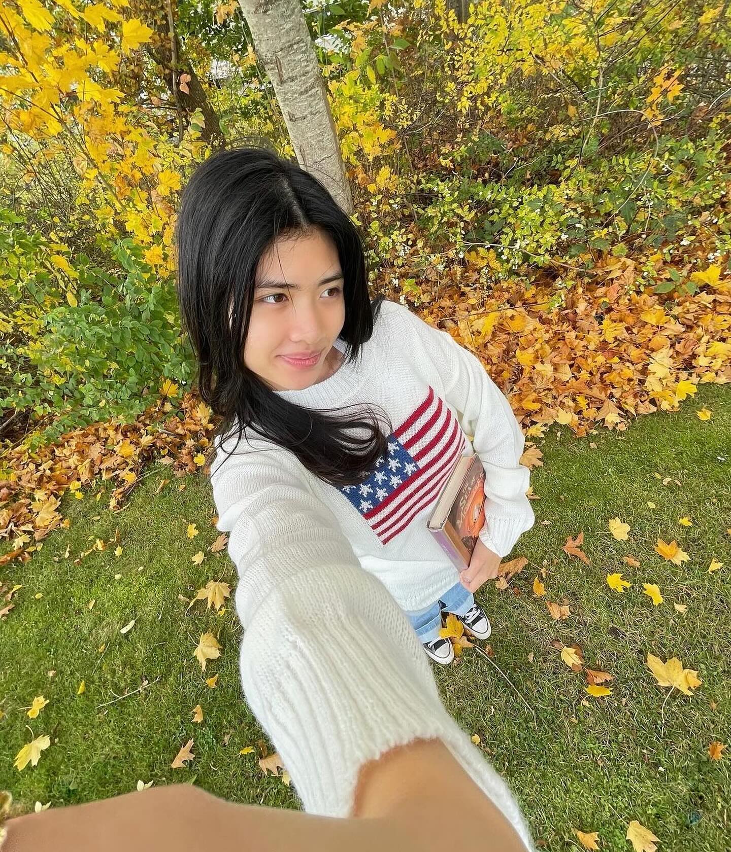 US flag knit - White - 6