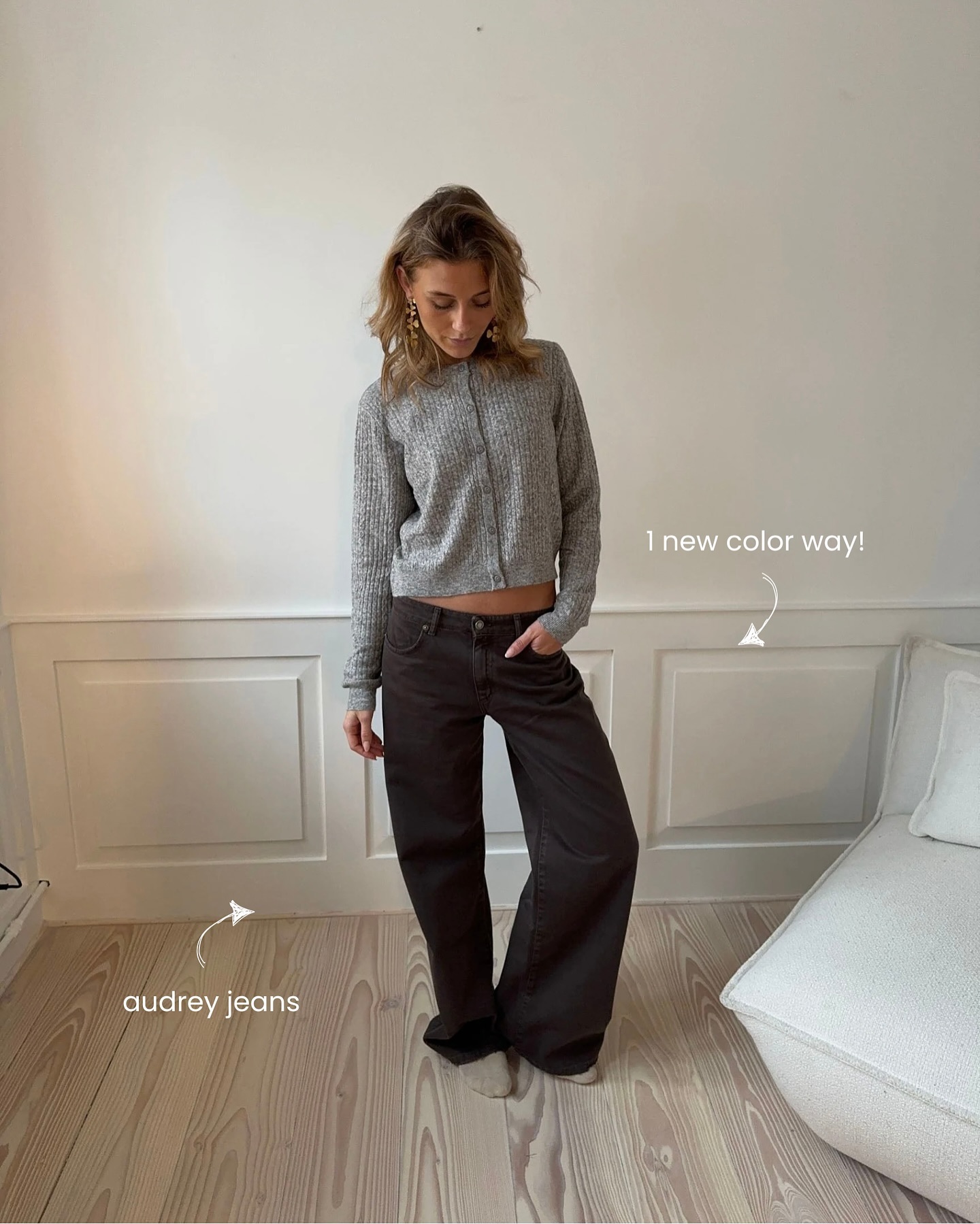 Tassi turtleknit - Grey - 7