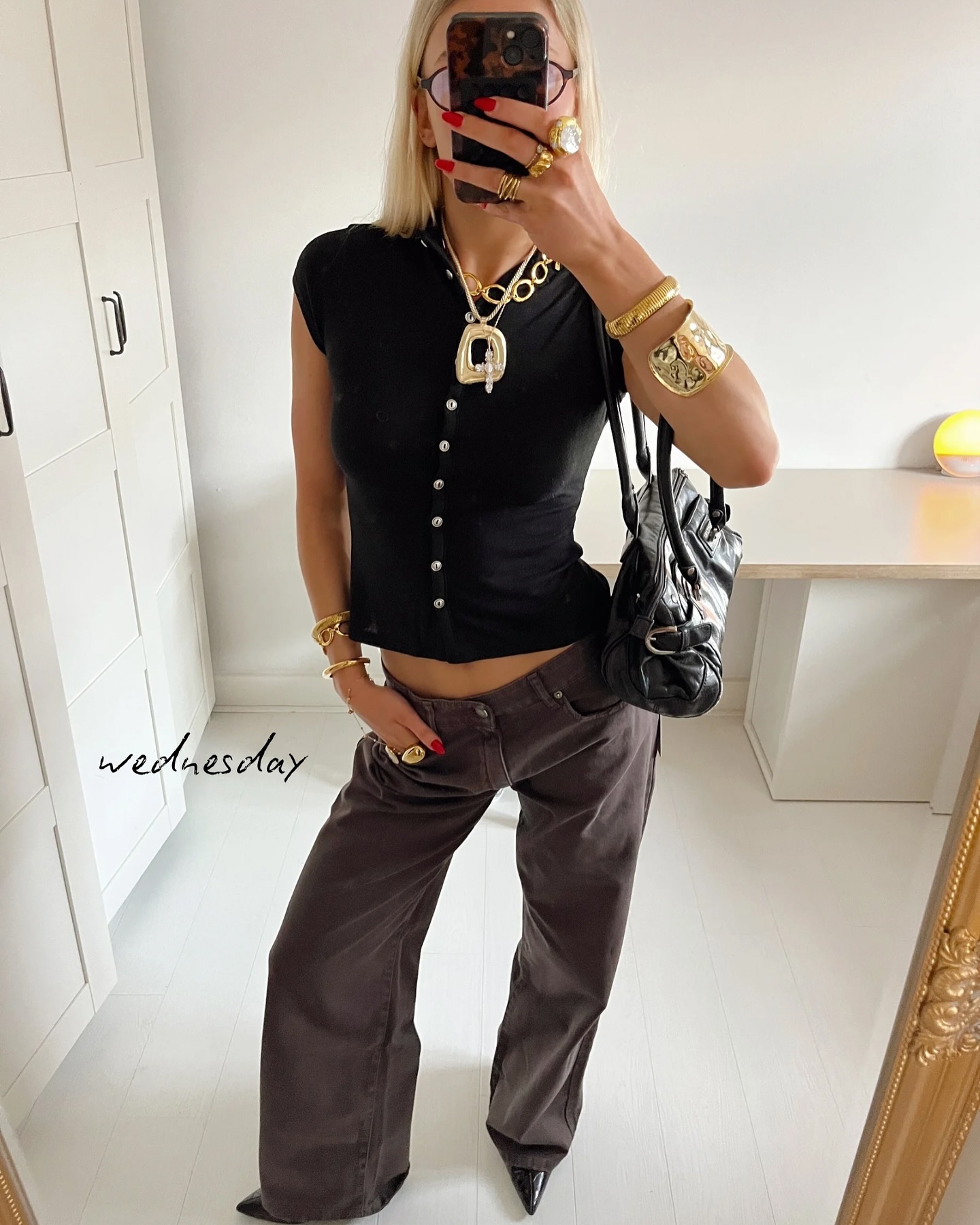Ottilia vest - Black - 7