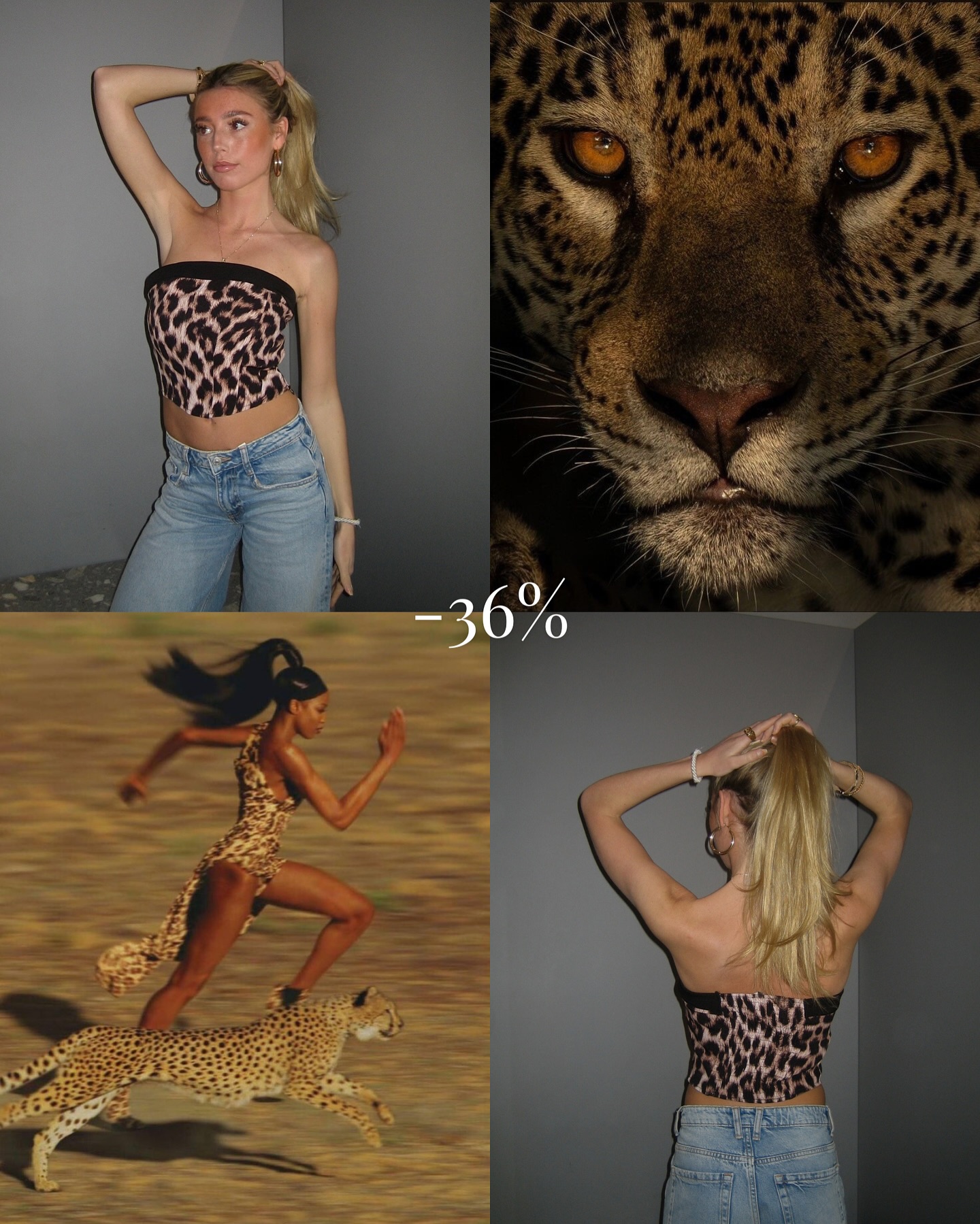 Lissa mini skirt - Leopard - 8
