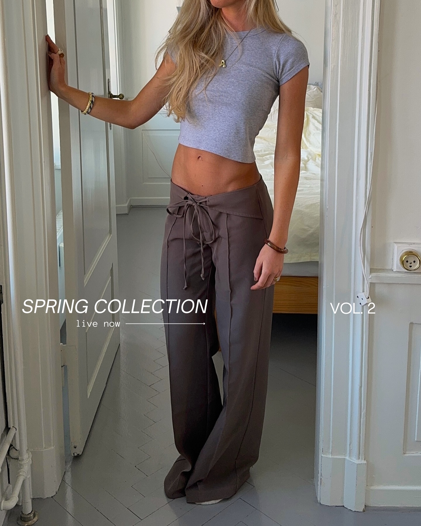 Sylvia knitted t-shirt - Brown - 9