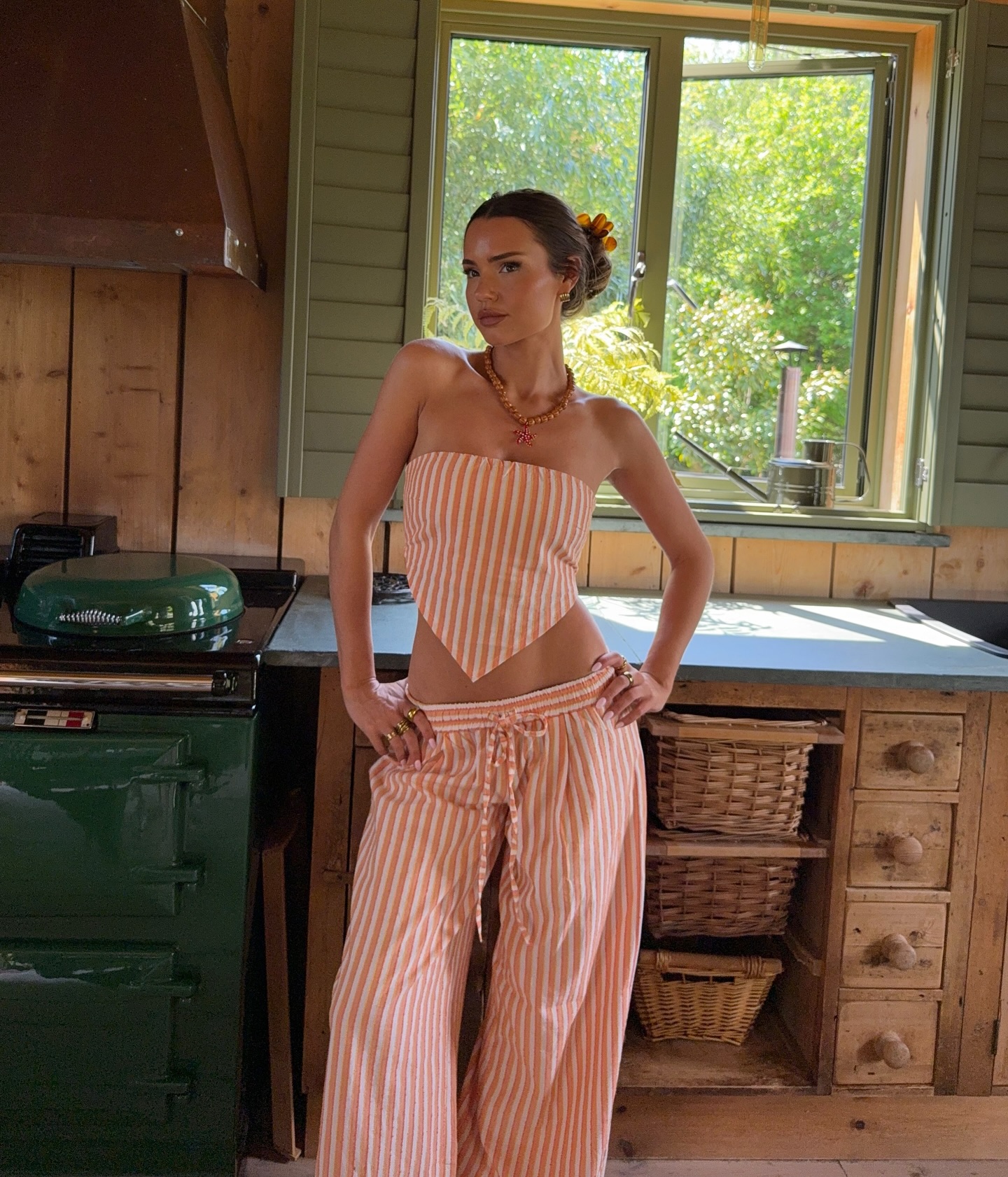 Signe linen pants - white - 11