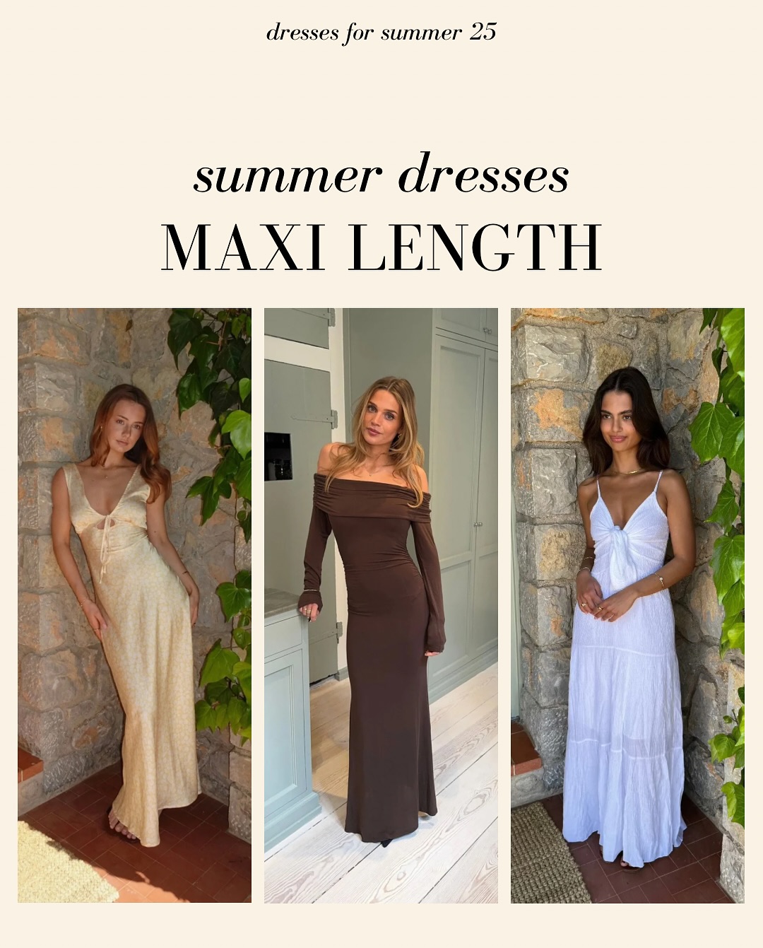Nitta off shoulder maxi dress - Brown - 10