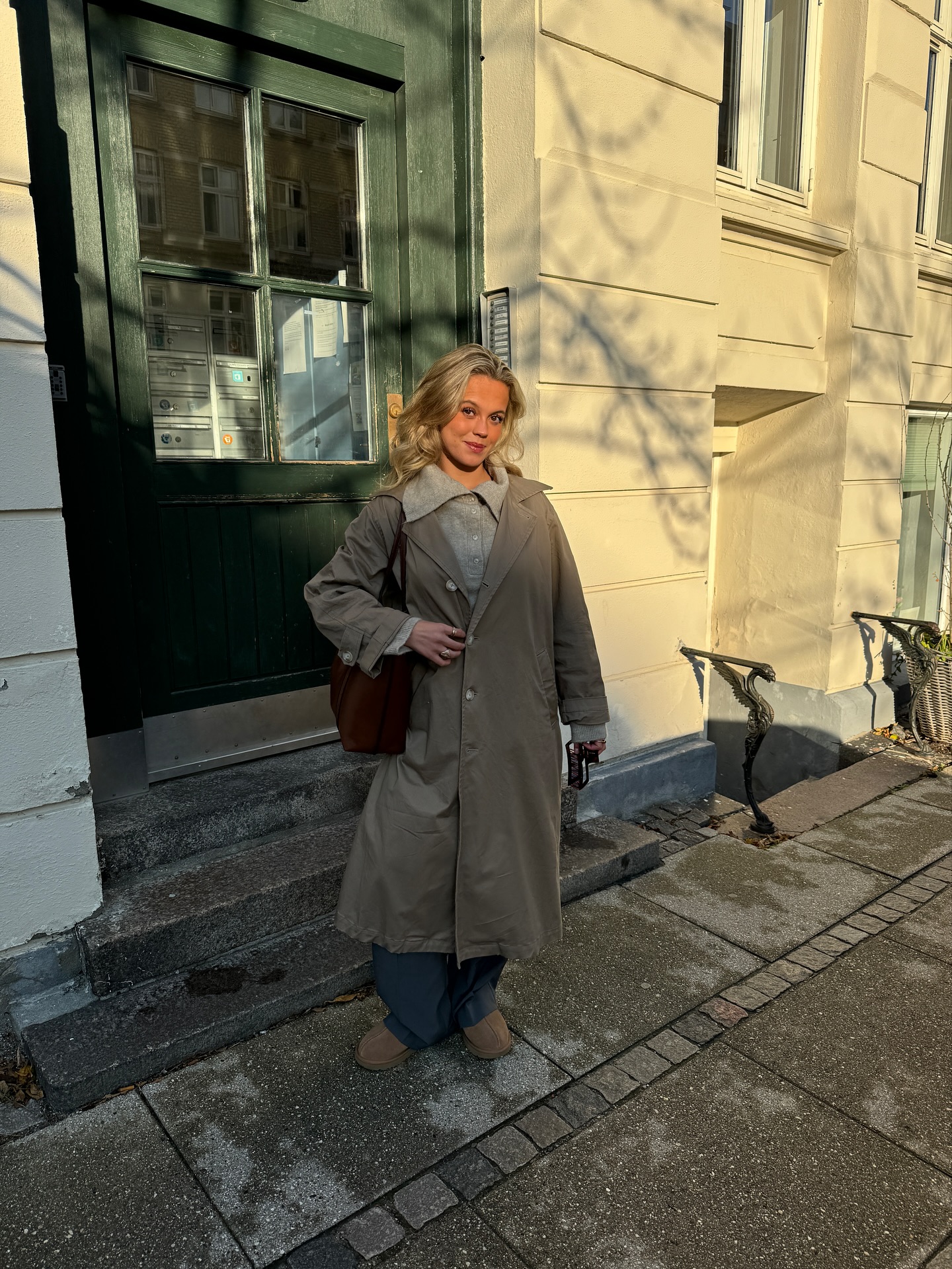 Nyra trenchcoat - Beige - 8