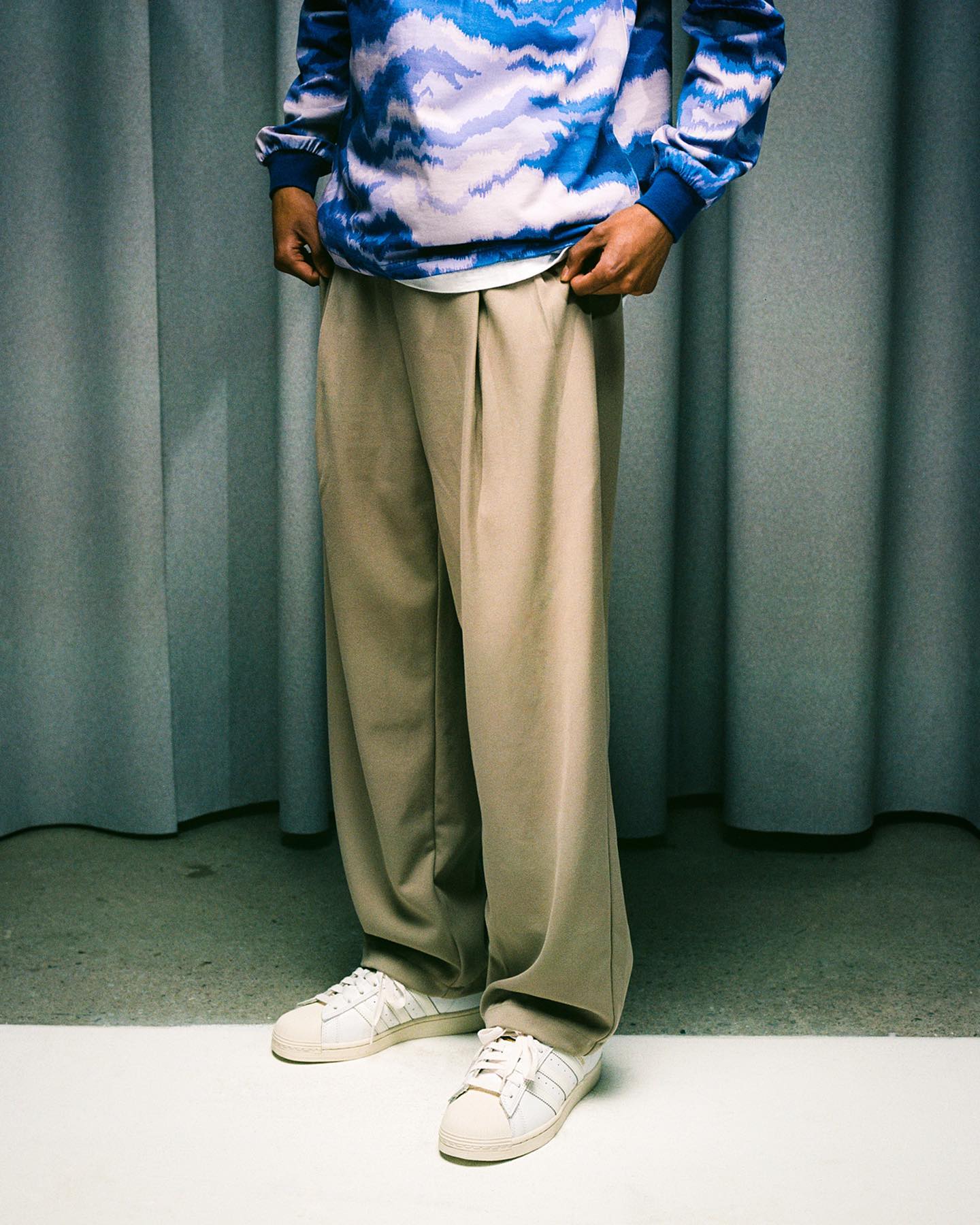 Relaxed Denim Pants - 11