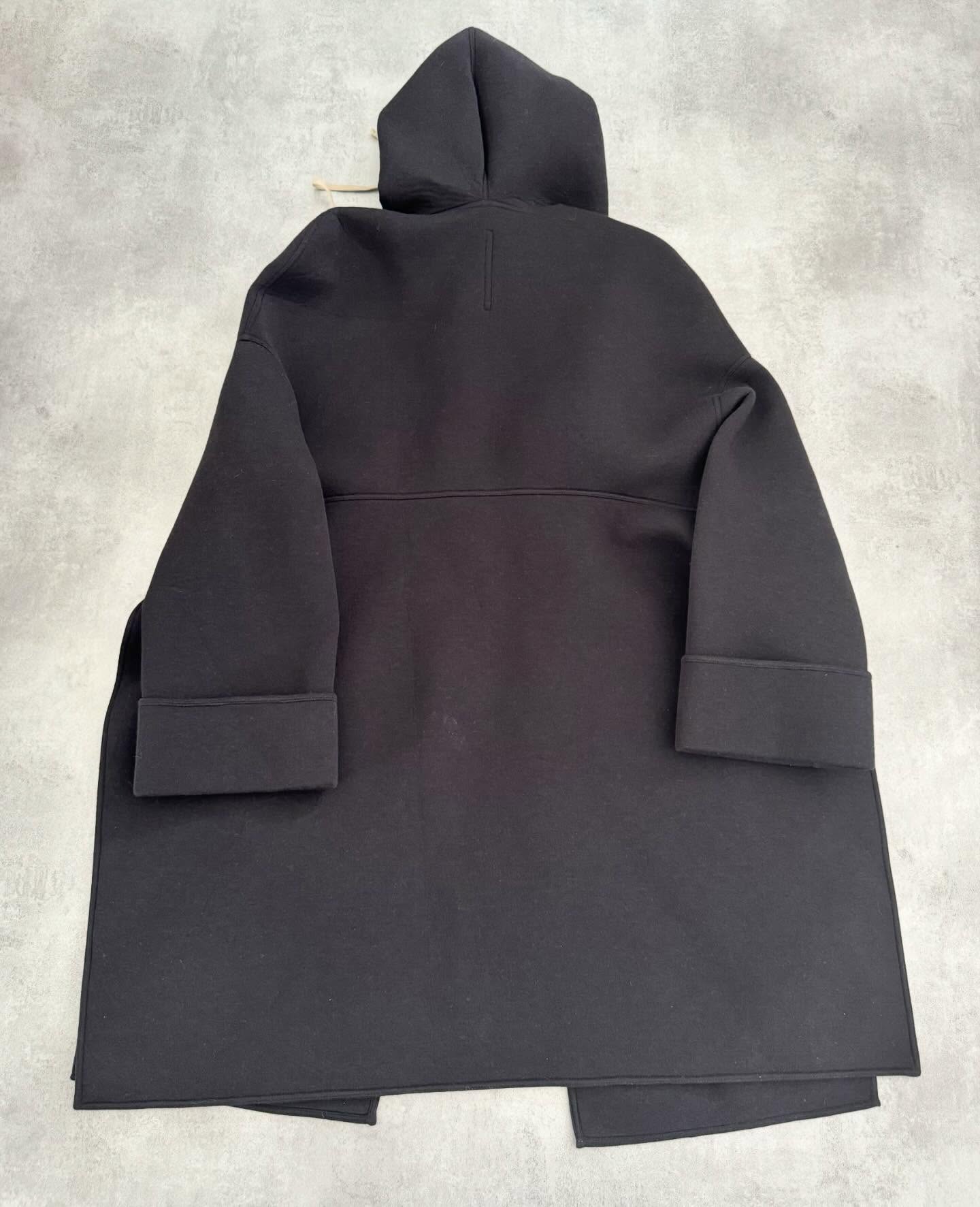 AW2013 Emporio Armani Dark Toggle Multi Zip Closure Coat - 8