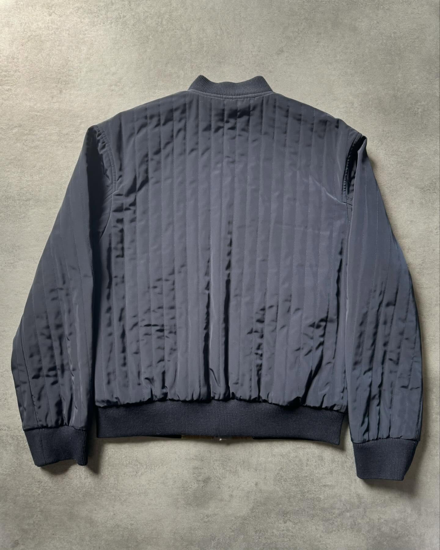 AW2008 Gucci Black Nylon Bomber Jacket - 8