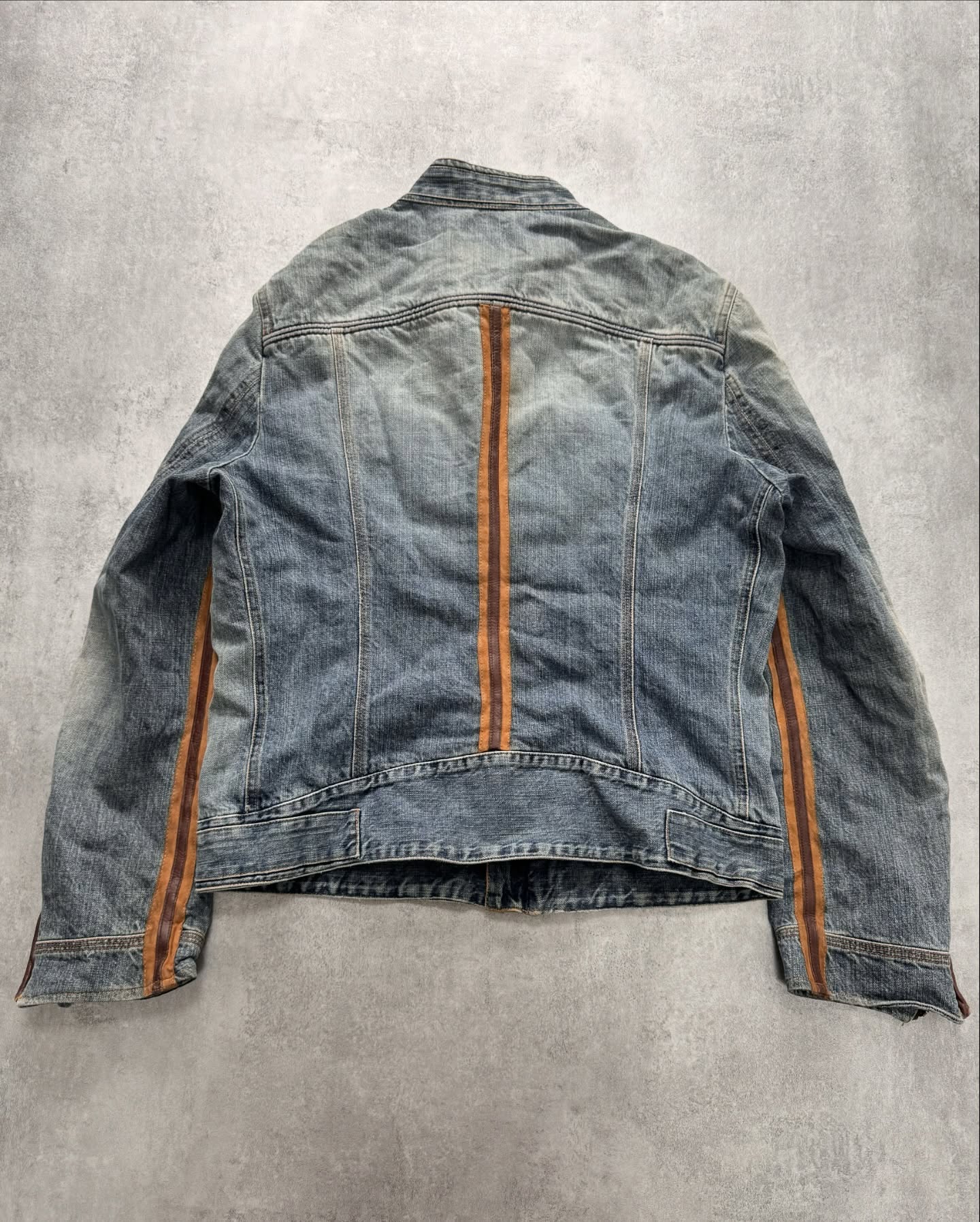 SS2012 Pierre Balmain Winner Pins Faded Denim Jacket - 8