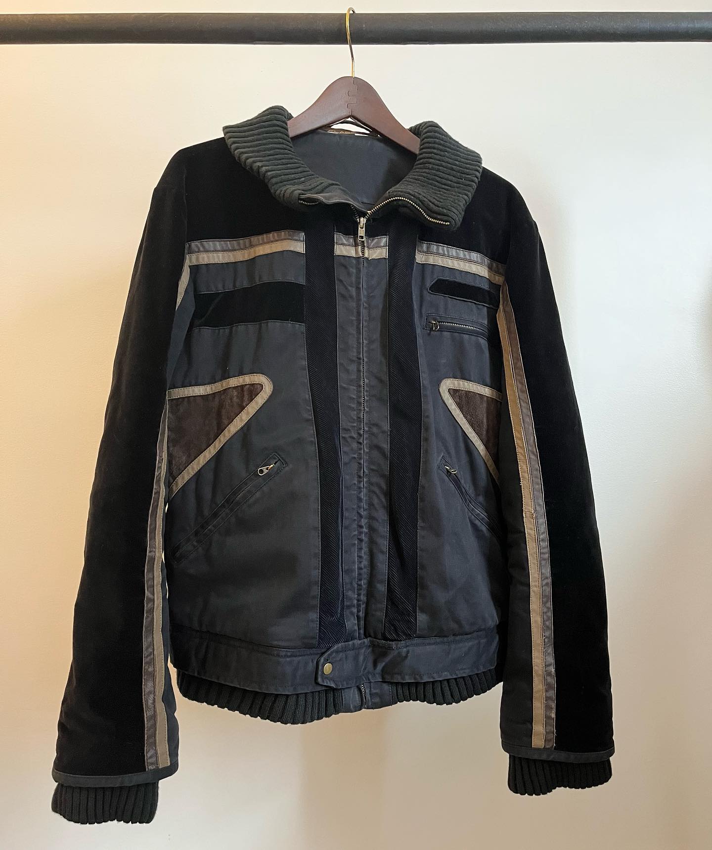 2000s Dolce & Gabbana Lamb Leather Jacket - 7