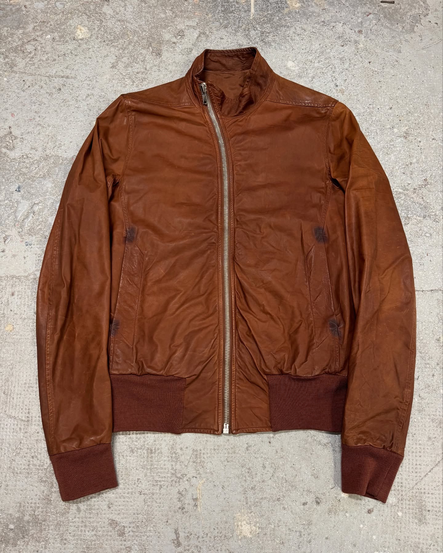 2000s Giorgio Brato Brown Leather Jacket - 6