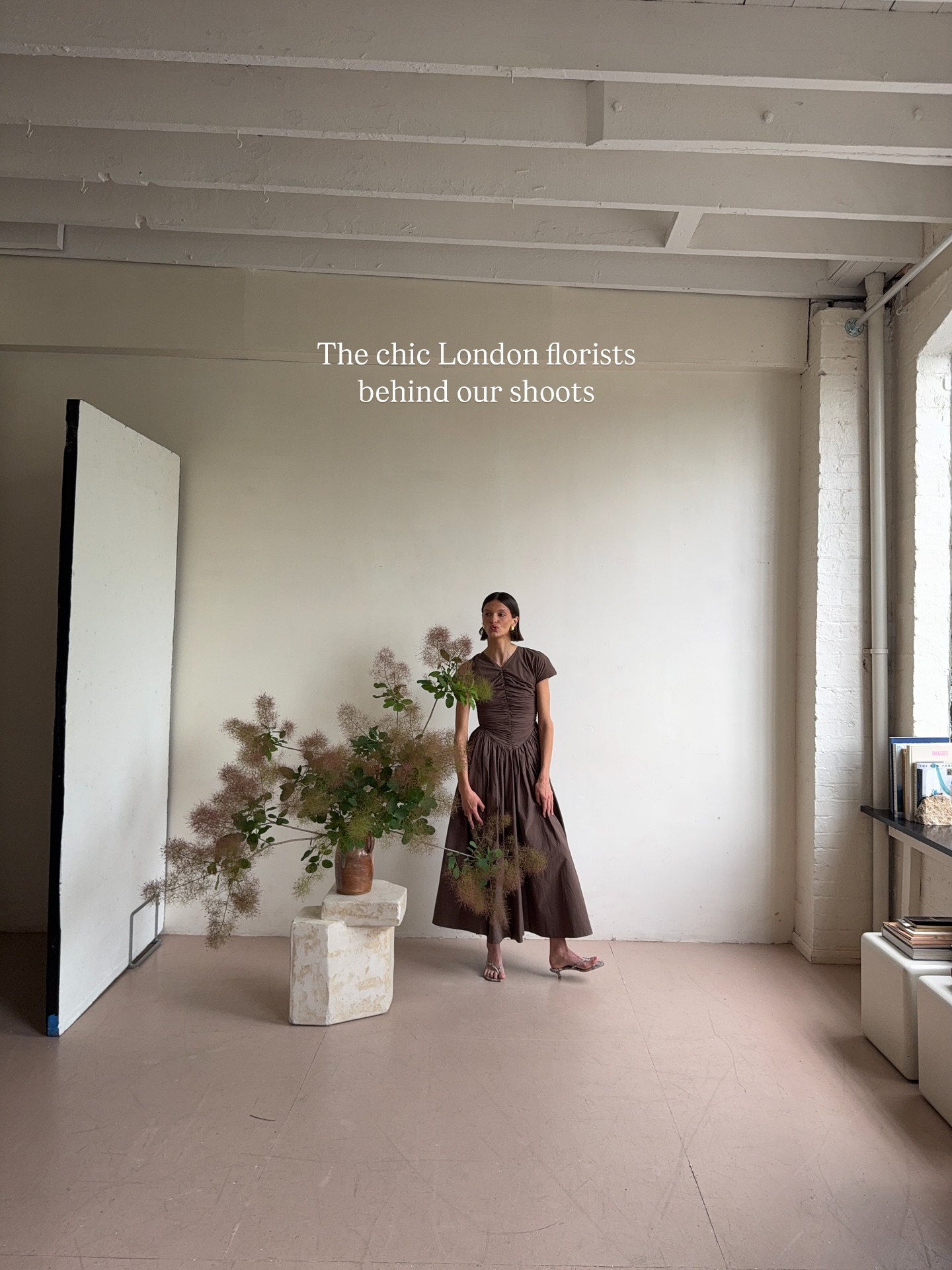 The Camellia Dress in Walnut - 6