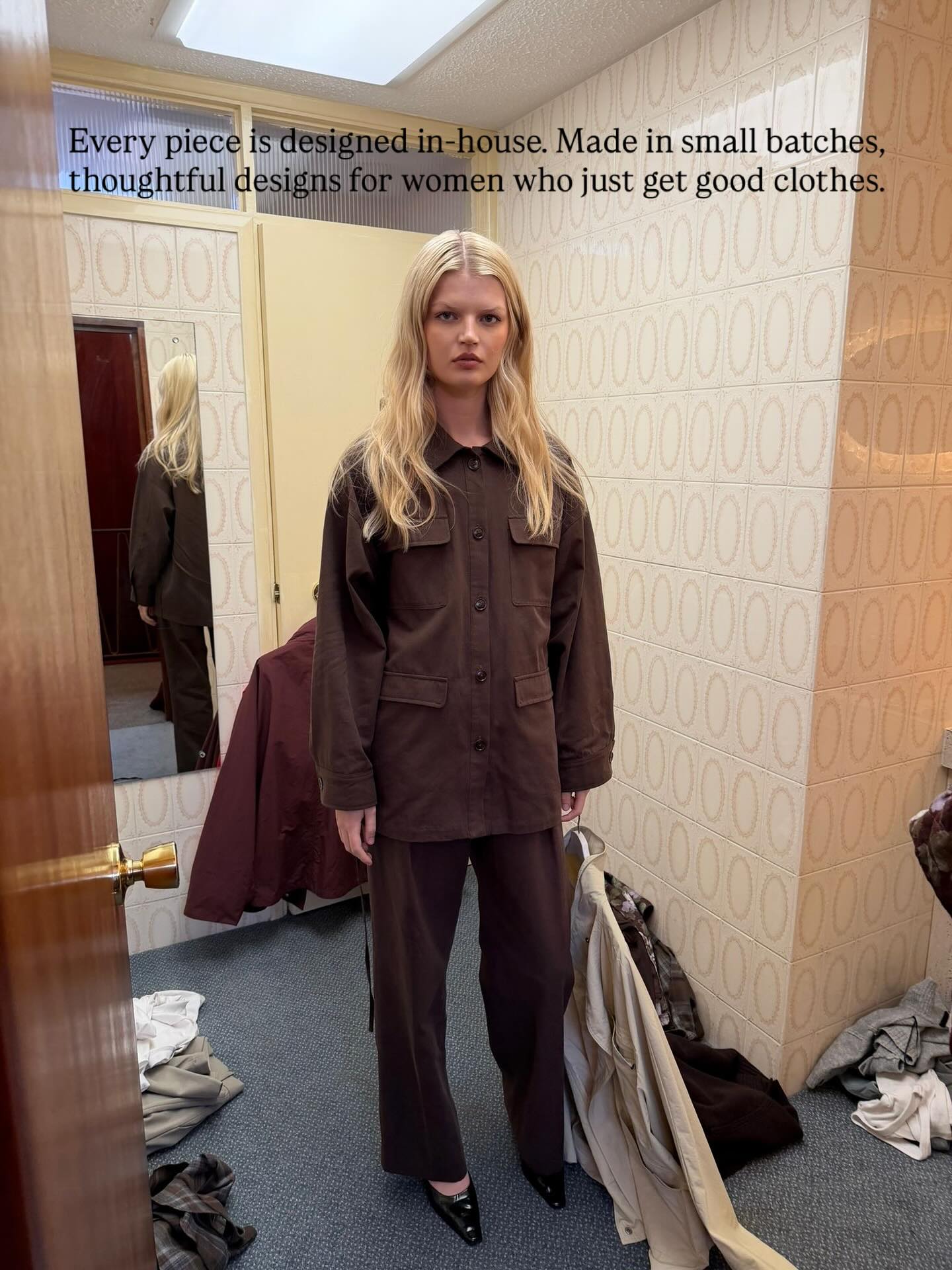 The Arlo Jacket in Chocolate - 8