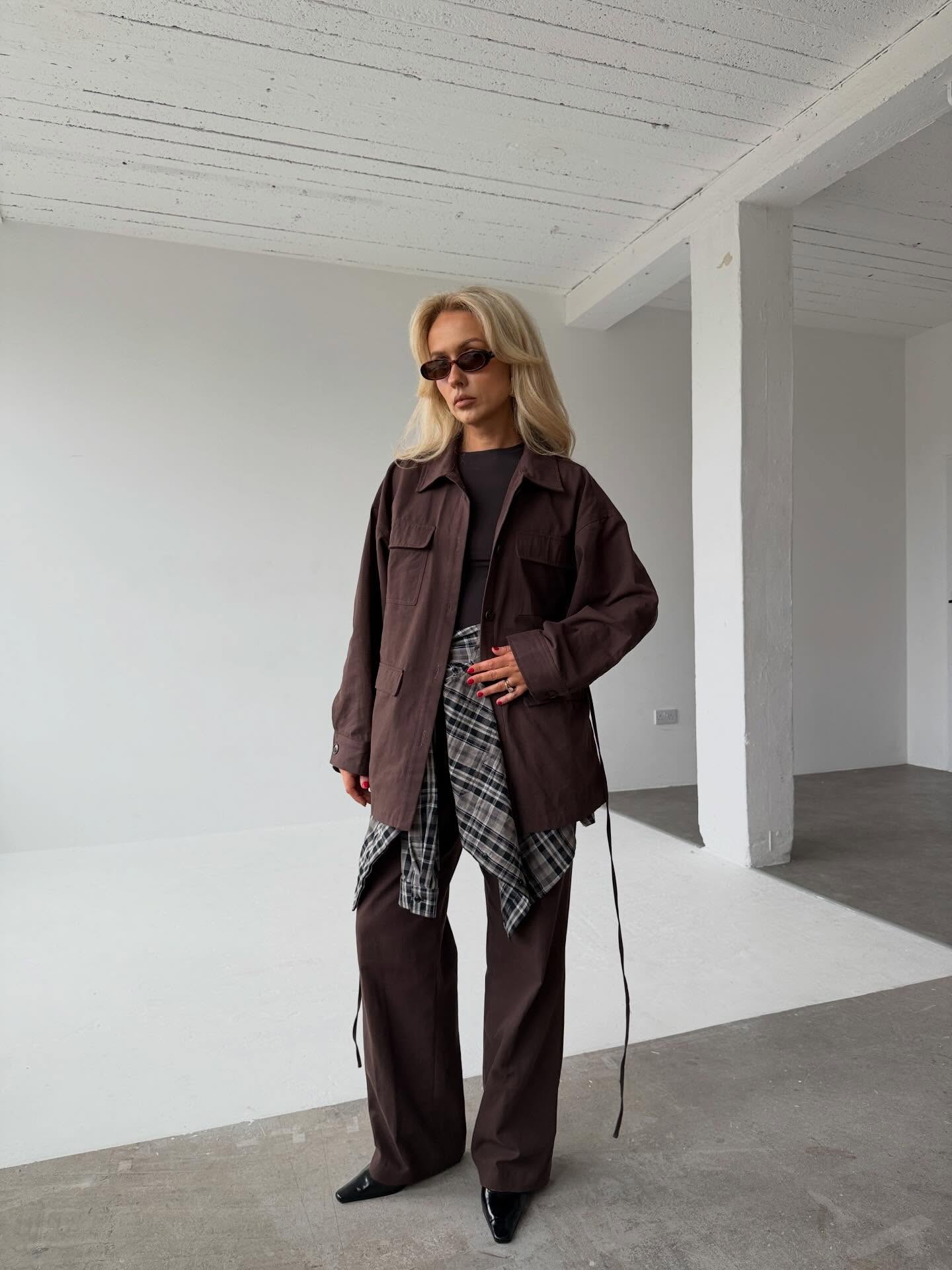 The Arlo Jacket in Chocolate - 9