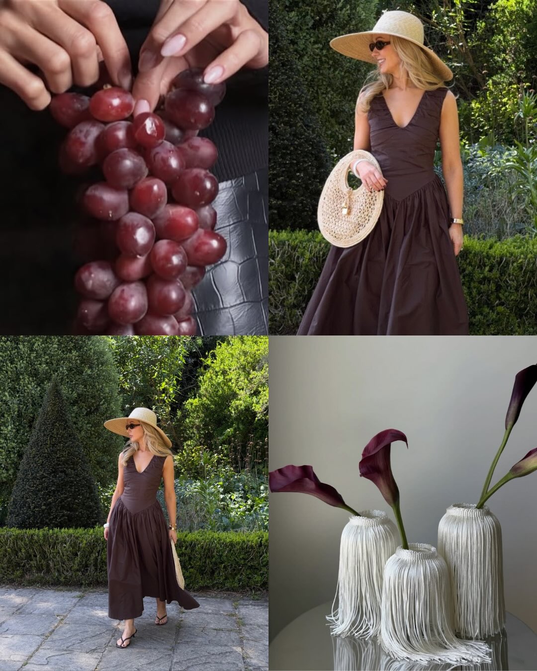 The Camellia Dress in Walnut - 8