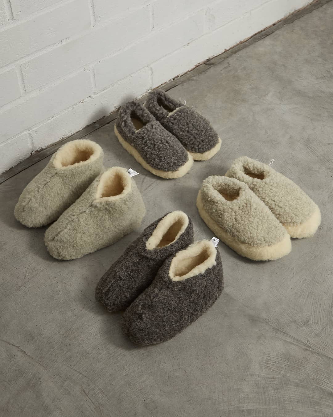 Yoko Wool Comfy Slipper Boot - Graphite - 6