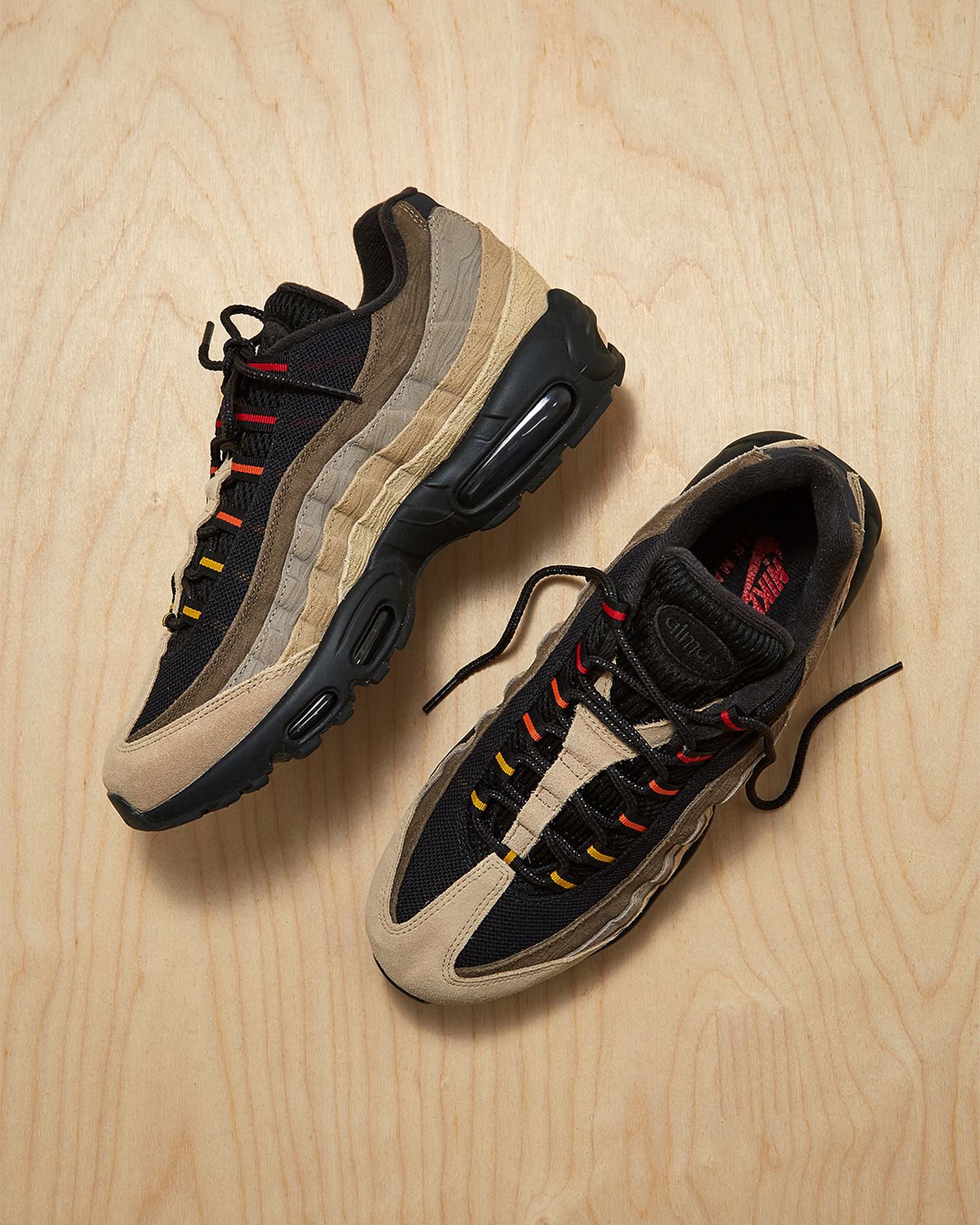 Nike Air Max 95 QS Big Bubble Leather - Black/Black-Black - 5