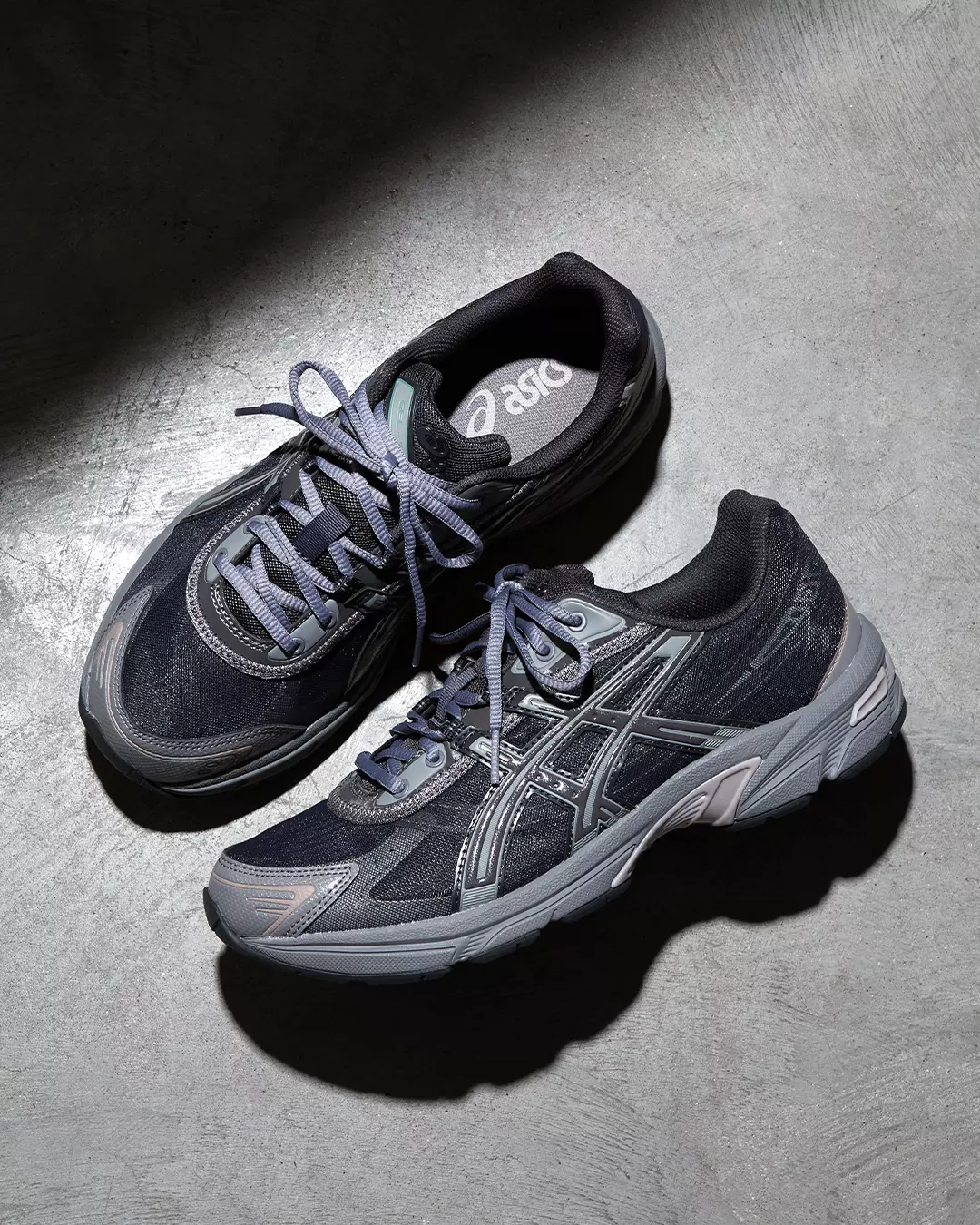 Asics Gel Kinetic Fluent - Gravel/Carbon - 5
